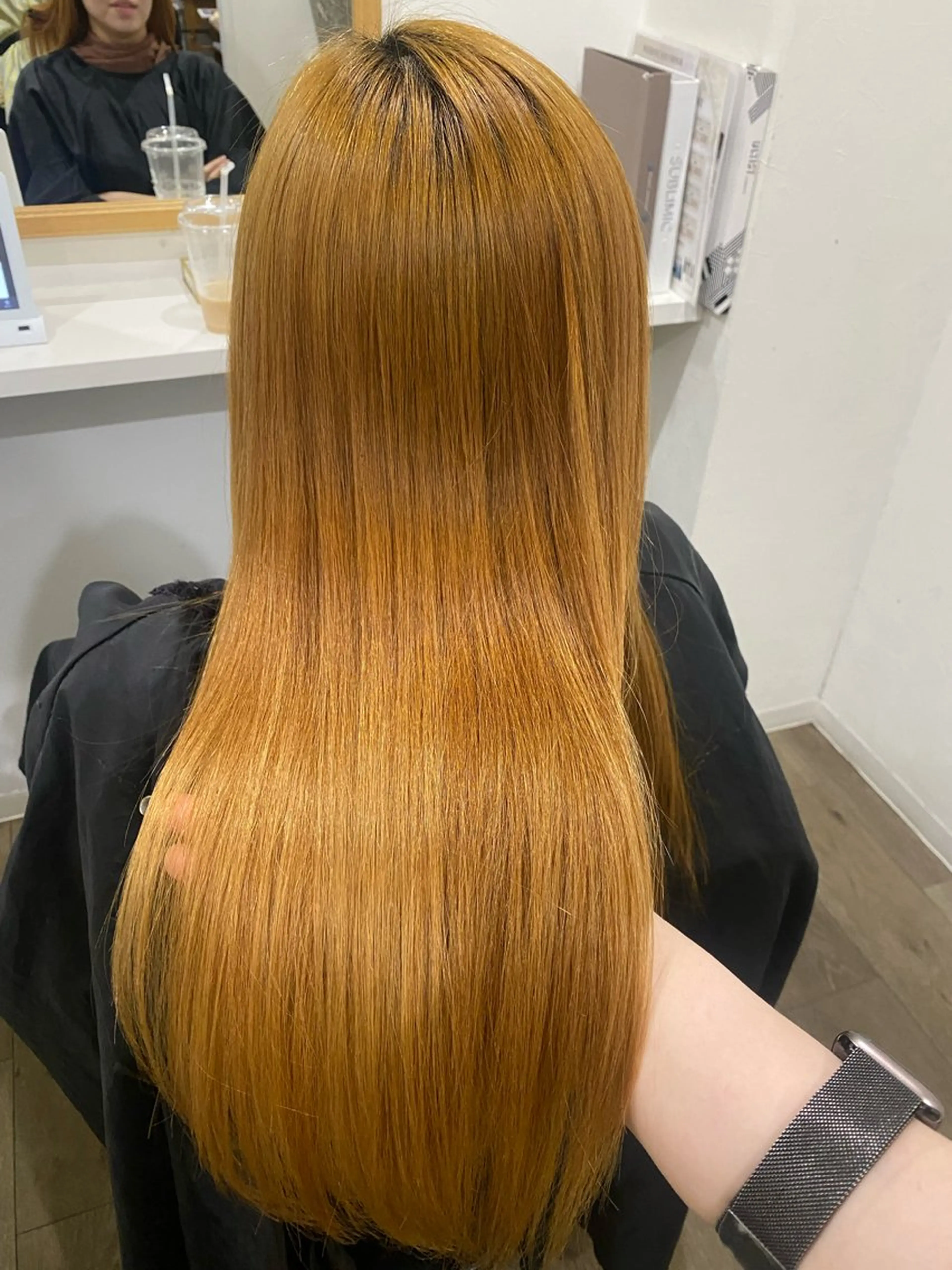 ロング 縮毛矯正 Jewel  Box東梅田所属・髪質改善サロン 梅田/ヨナミネのヘアスタイル