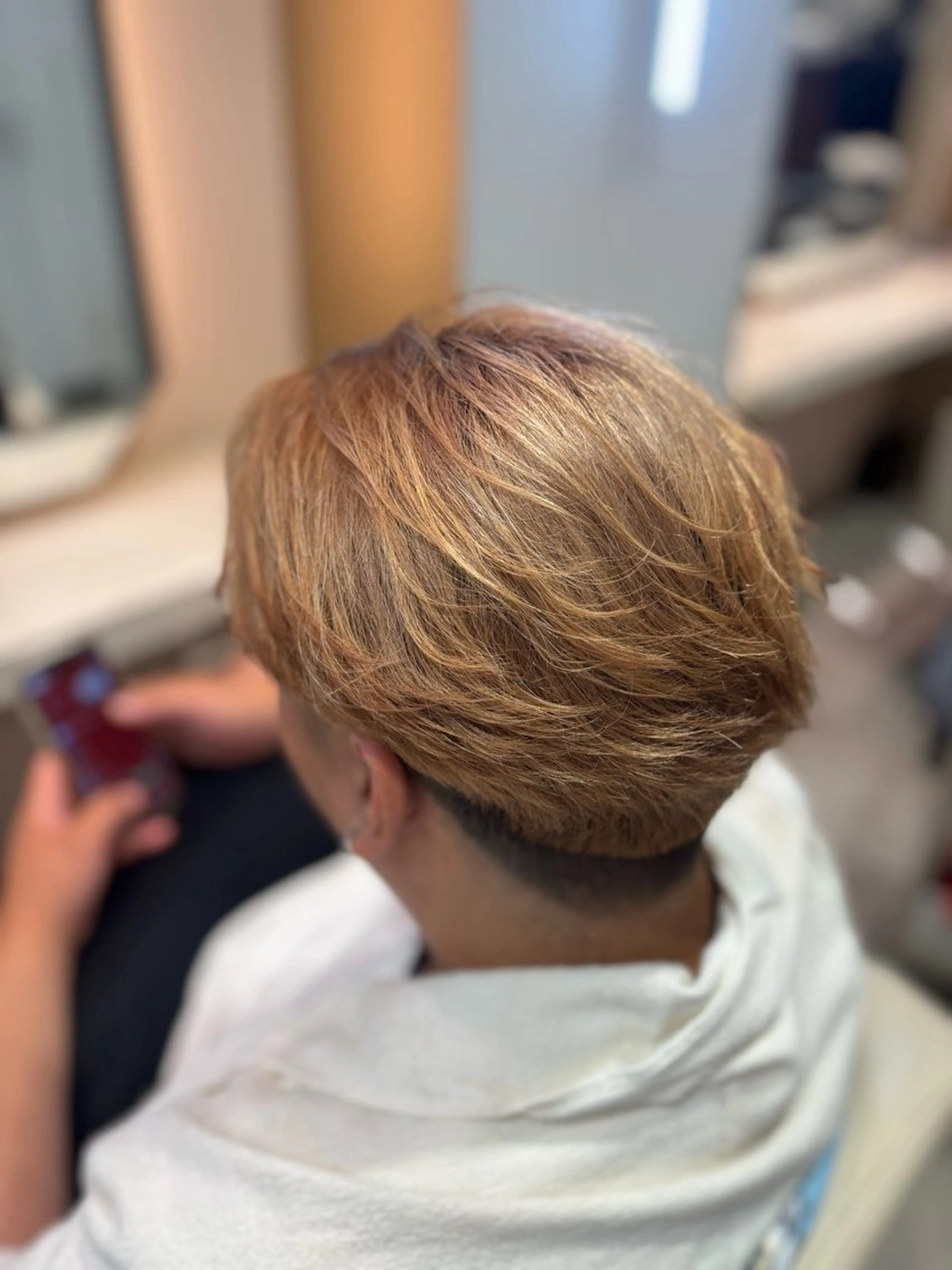 カラー メンズ ROSA 心花のヘアスタイル