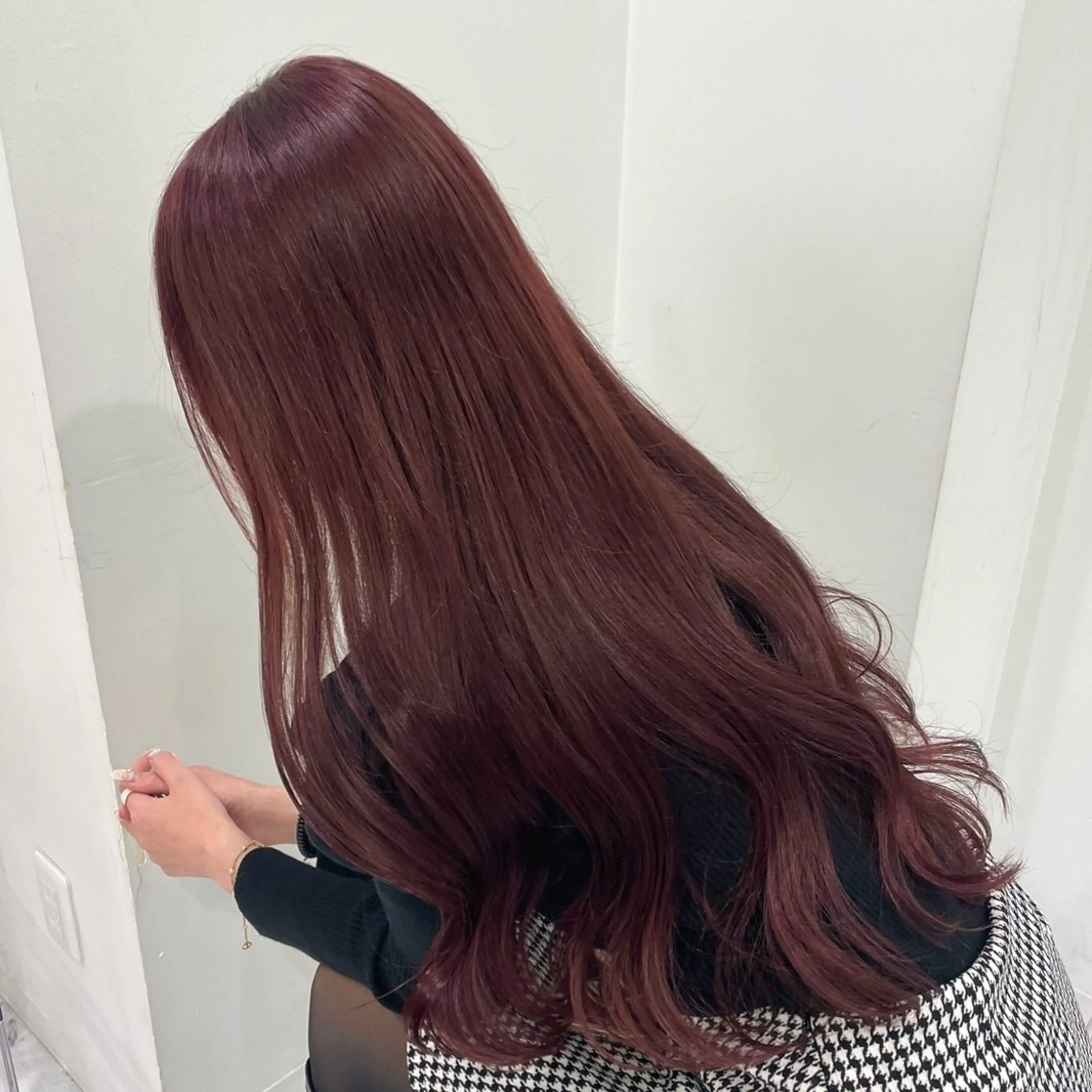 セミロング 🎀🧁ダメージレス 艶髪カラー🧁🎀のヘアスタイル