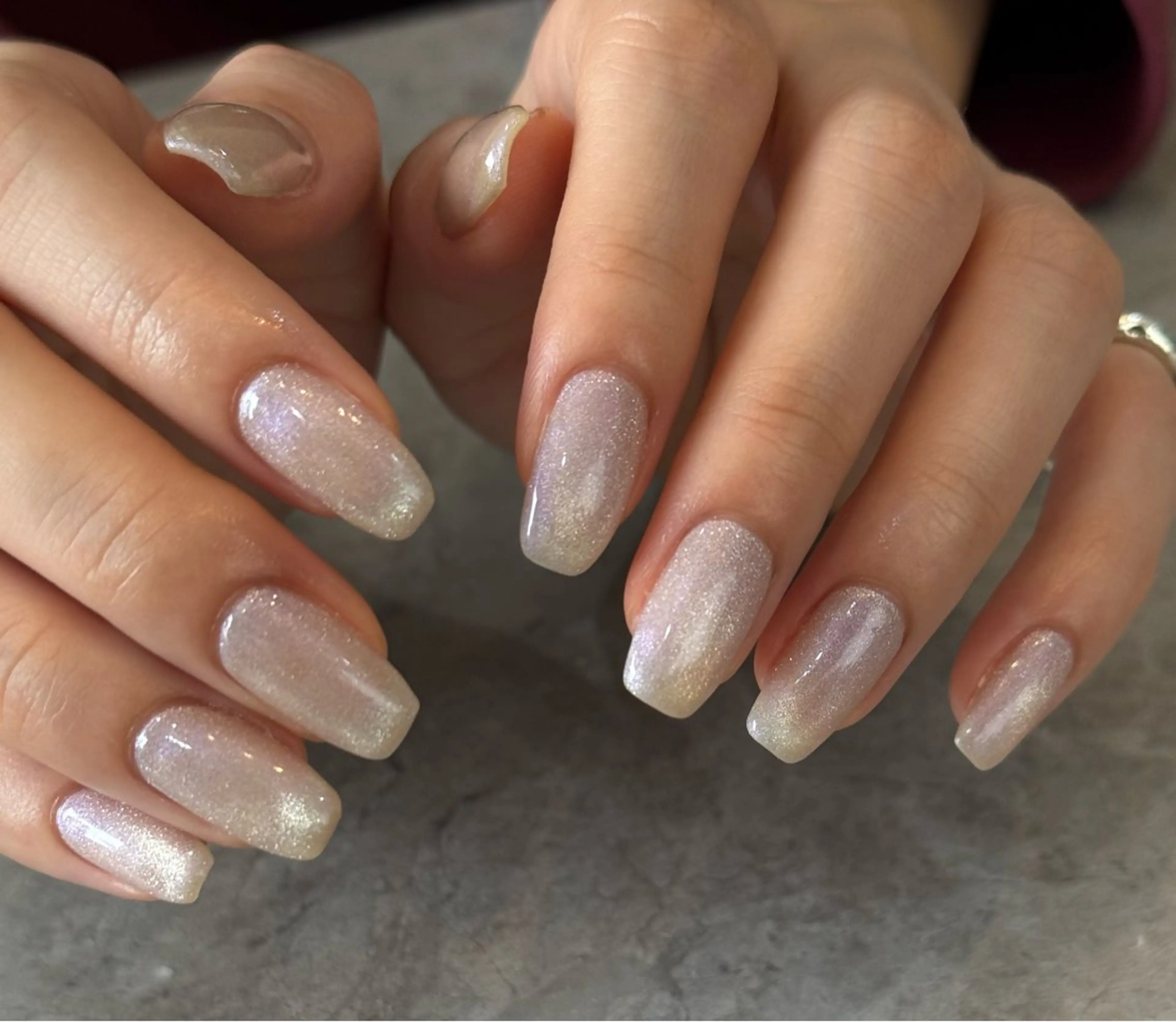 ネイル マグネットネイル ハンドネイル Blé nailのネイルデザイン