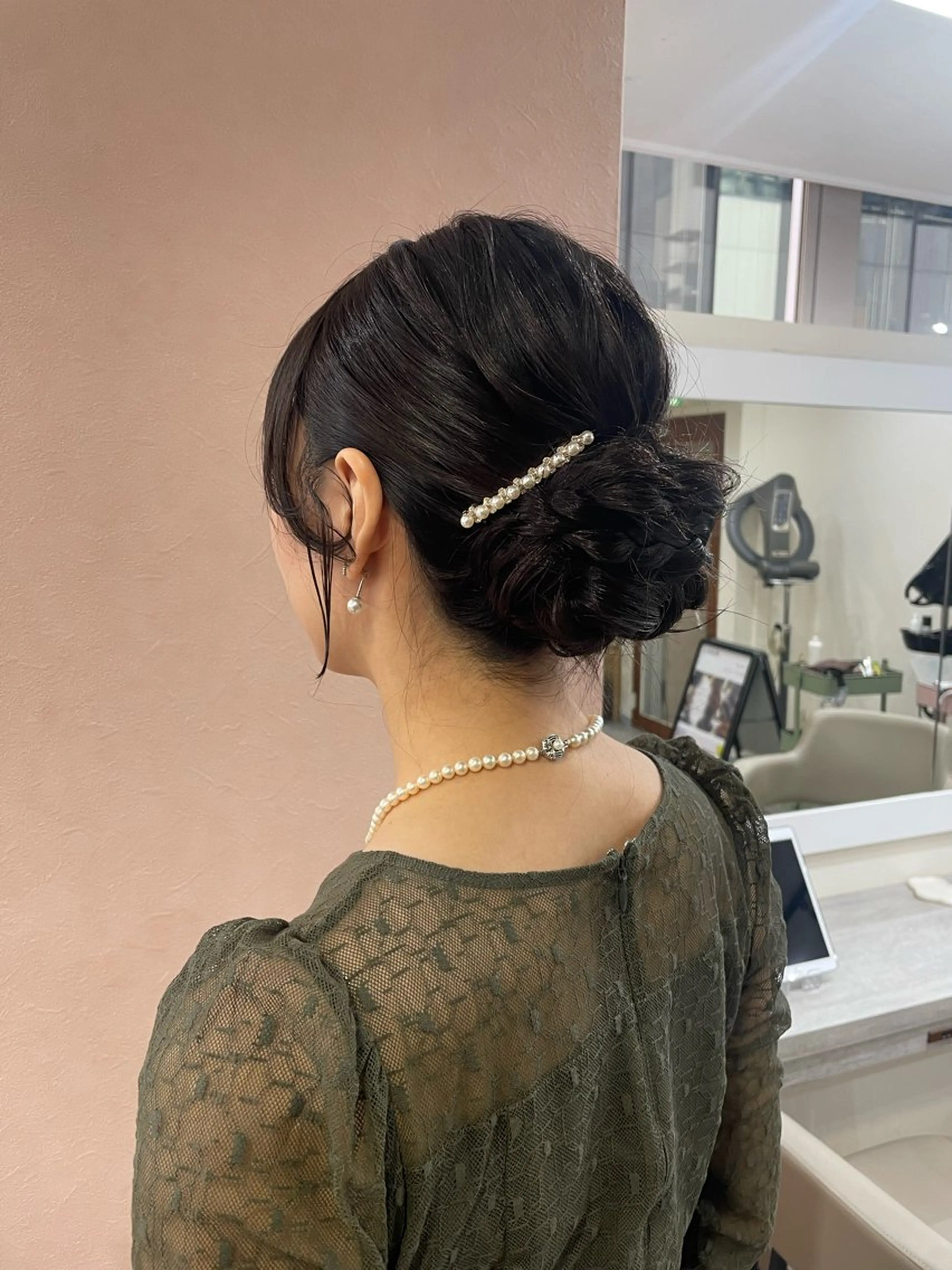 ヘアアレンジ ヘアセット 韓国風パーマ/ヘア セット/店長みづきのヘアスタイル