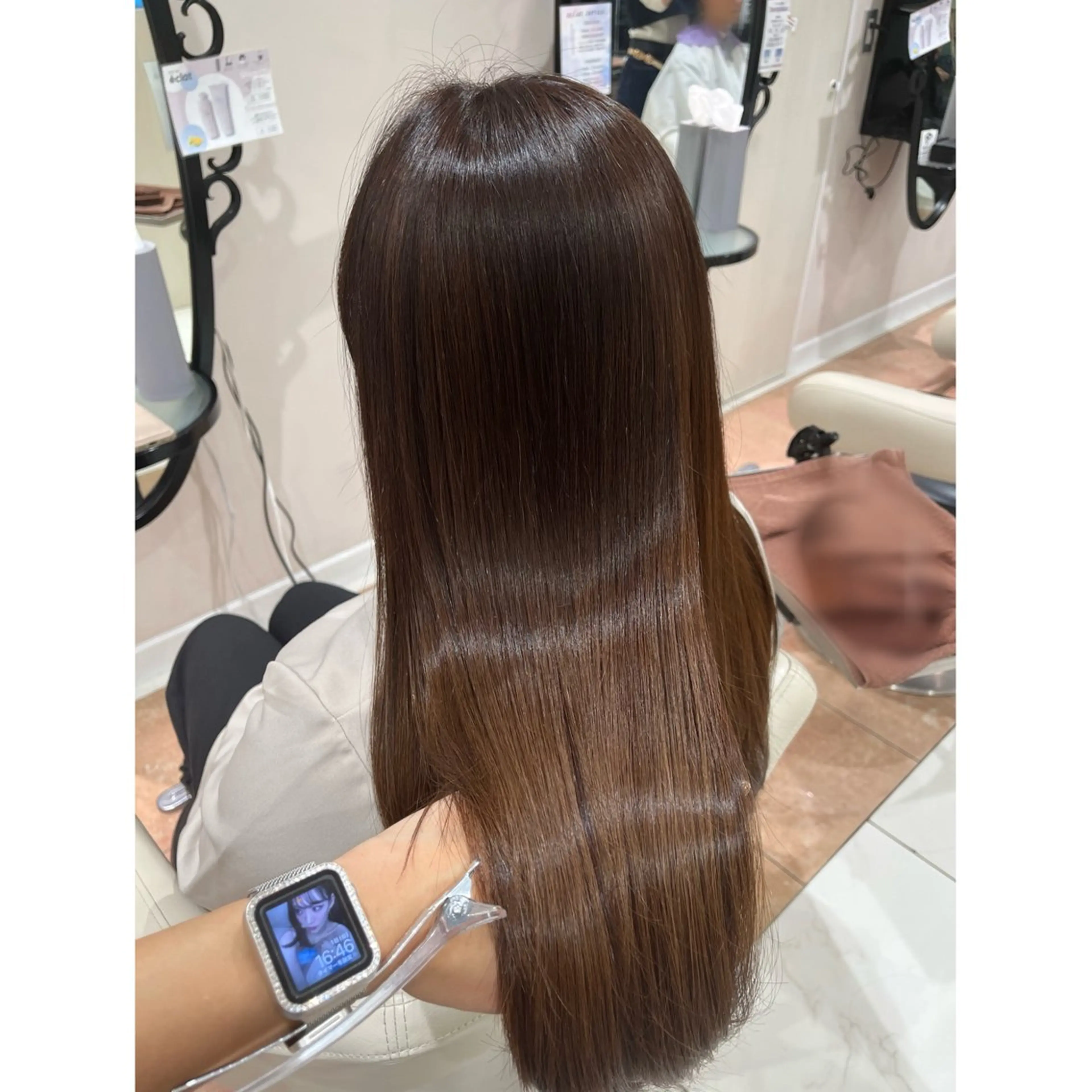 ロング カラー 韓国ヘア 🎀中川綾乃🎀のヘアスタイル