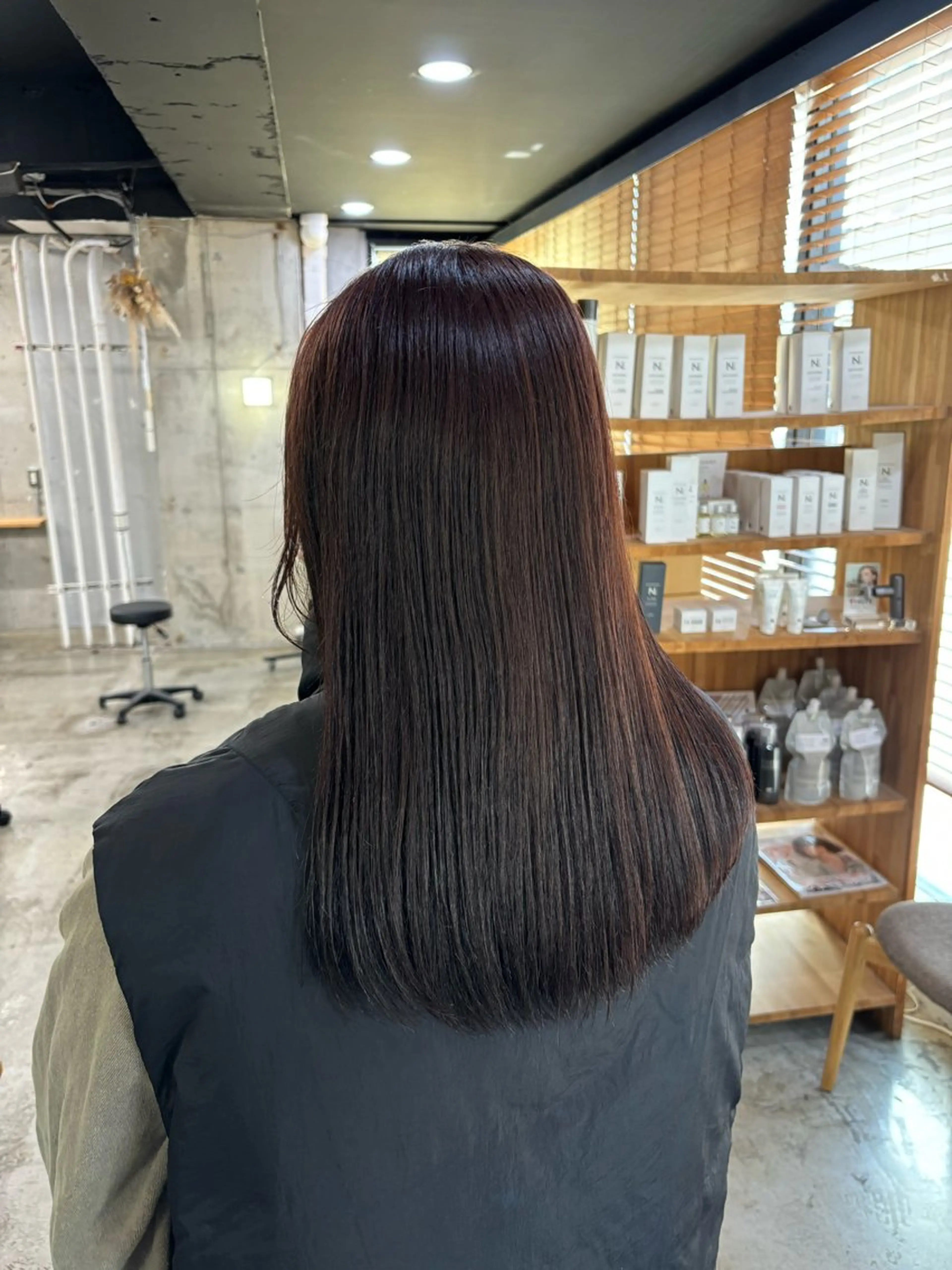 セミロング カラー mono / Manatoのヘアスタイル