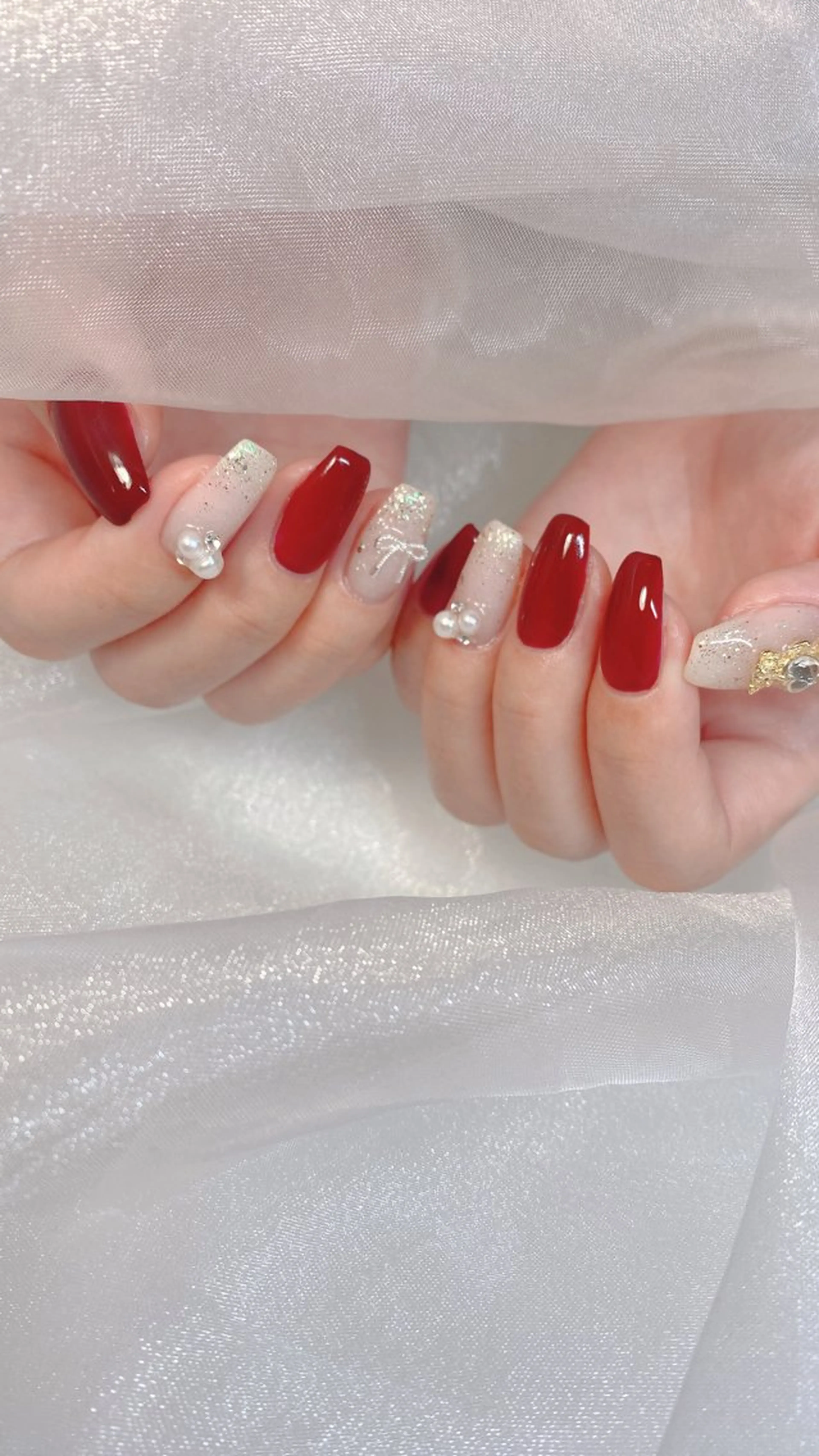 ネイル 大人キレイ 𝑁𝑖𝑥𝑖𝑠のネイルデザイン