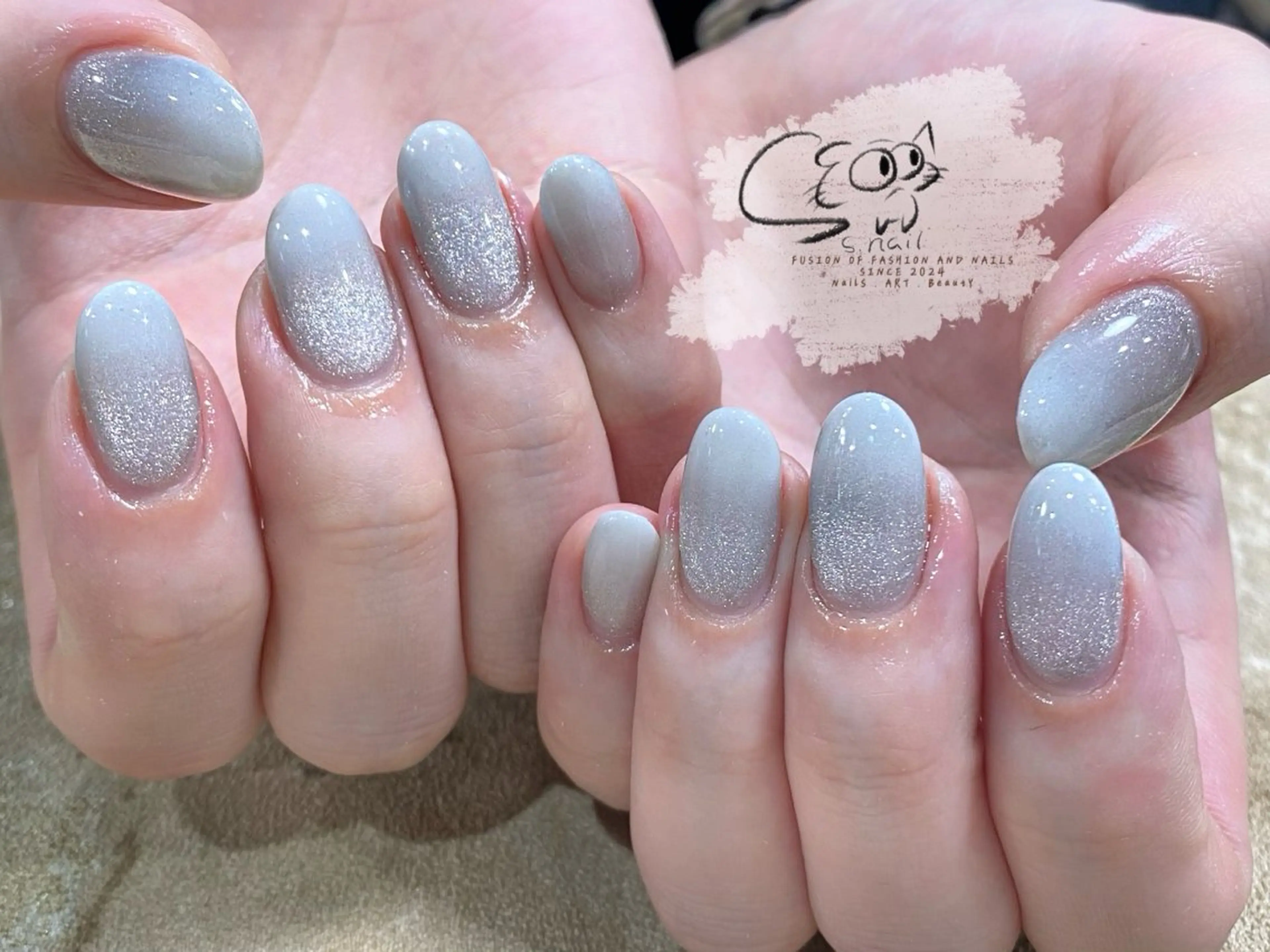 ネイル チークネイル フレンチネイル グラデーション マグネットネイル ワンカラーネイル S.nail _のネイルデザイン