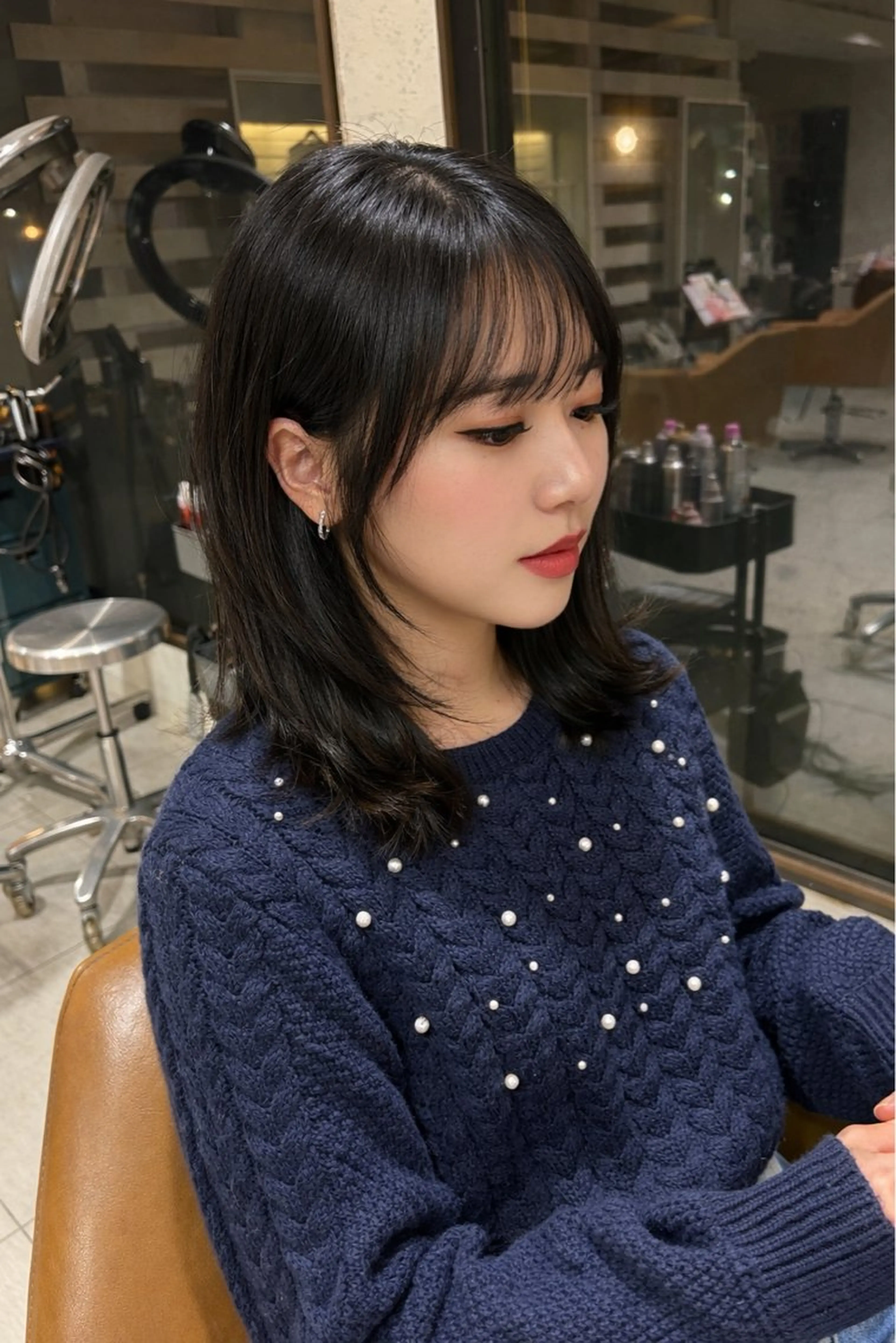 ミディアム ORO池田店　日向 春喜のヘアスタイル