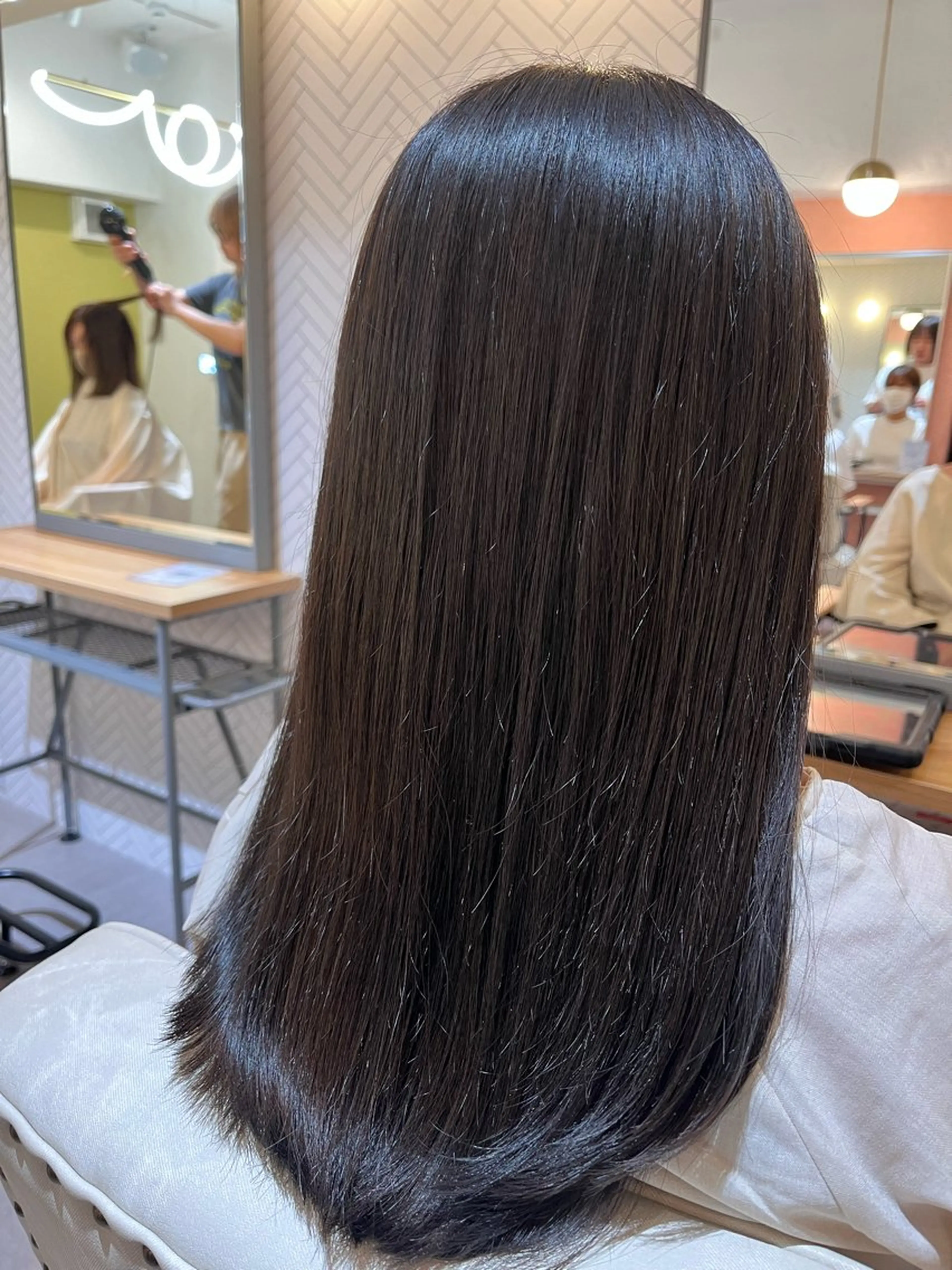 ロング カラー 🍏Rio🍏 Color☆*。のヘアスタイル