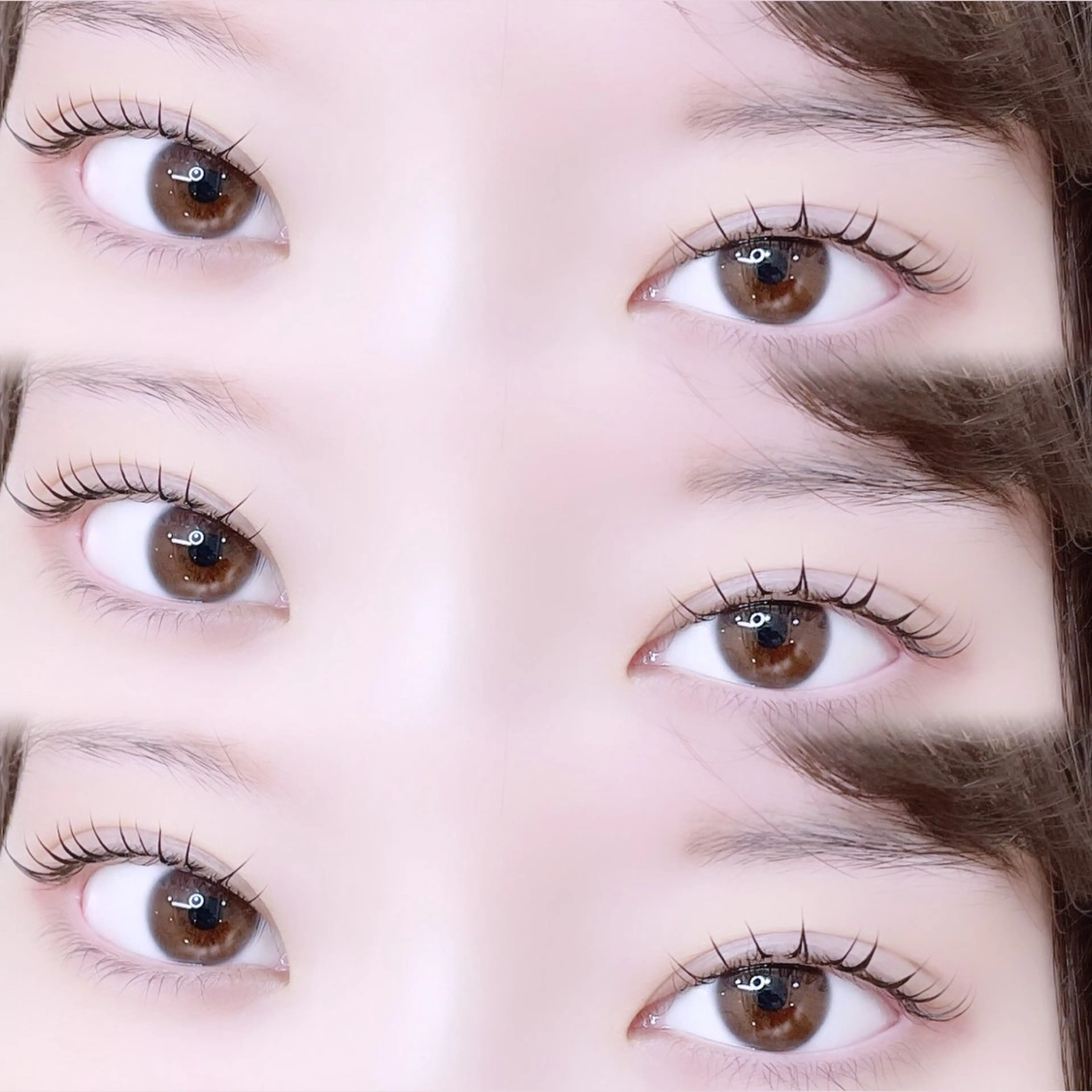 マツエク・マツパ 束感まつ毛 韓国風マツエク マツパ chiyori天王寺 🎀韓国風束感まつげのマツエク・マツパデザイン