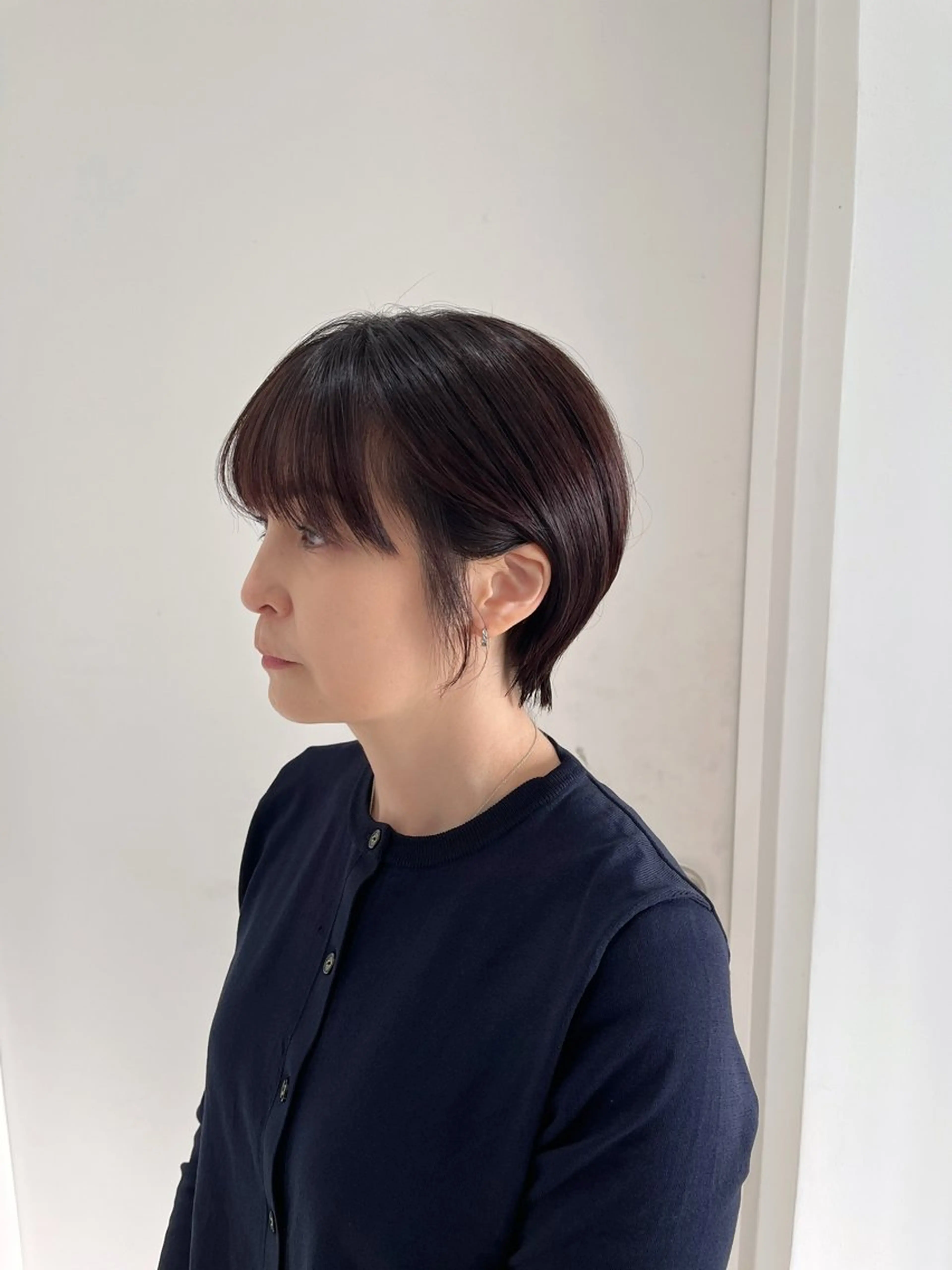 ショート 縮毛矯正/ハイトーン /パーマ/せき🧸のヘアスタイル