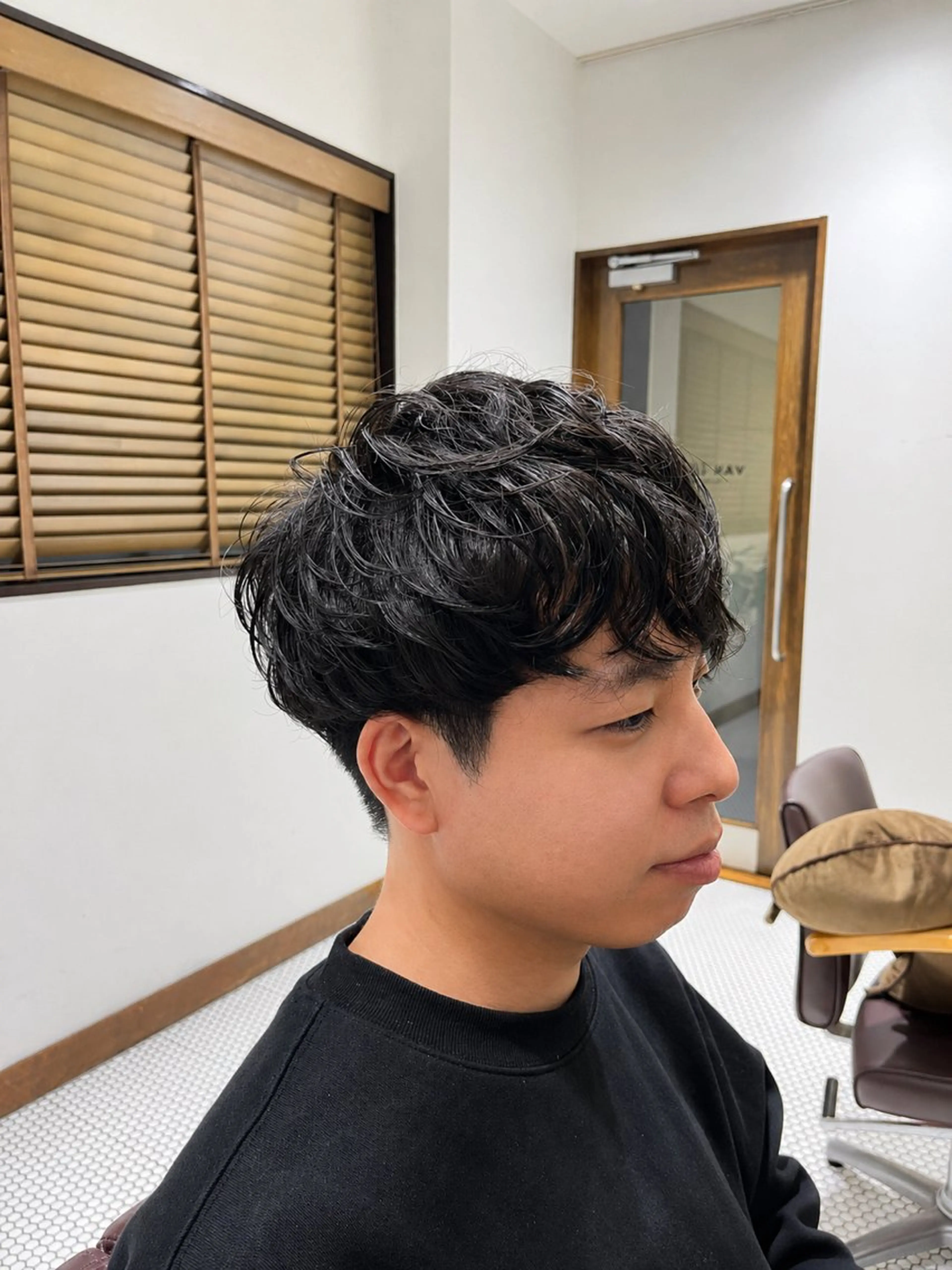 パーマ メンズ 榊原 貫太のヘアスタイル