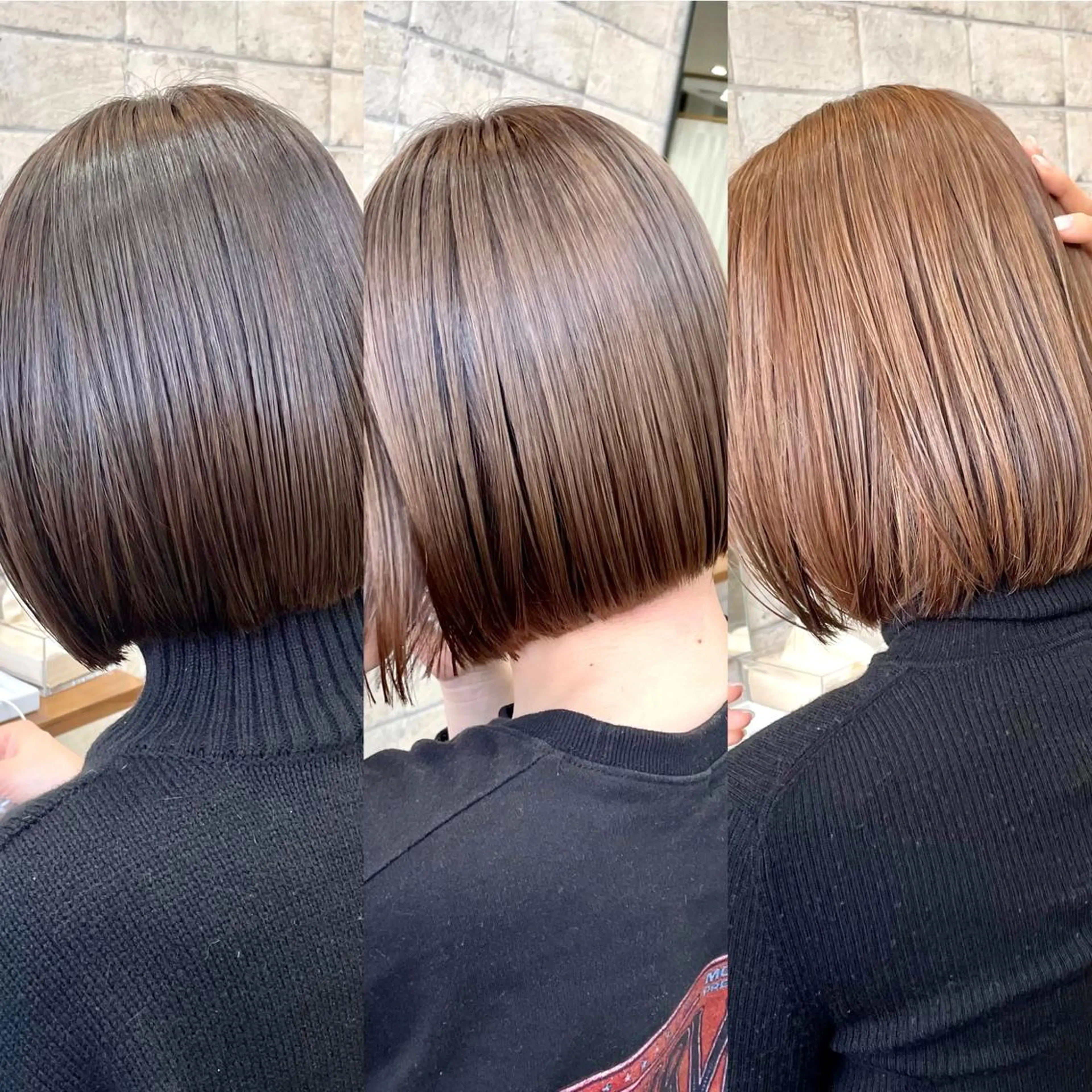 ショート カラー カット ヘアカラー トリートメント 髪質改善 中川　翔のヘアスタイル