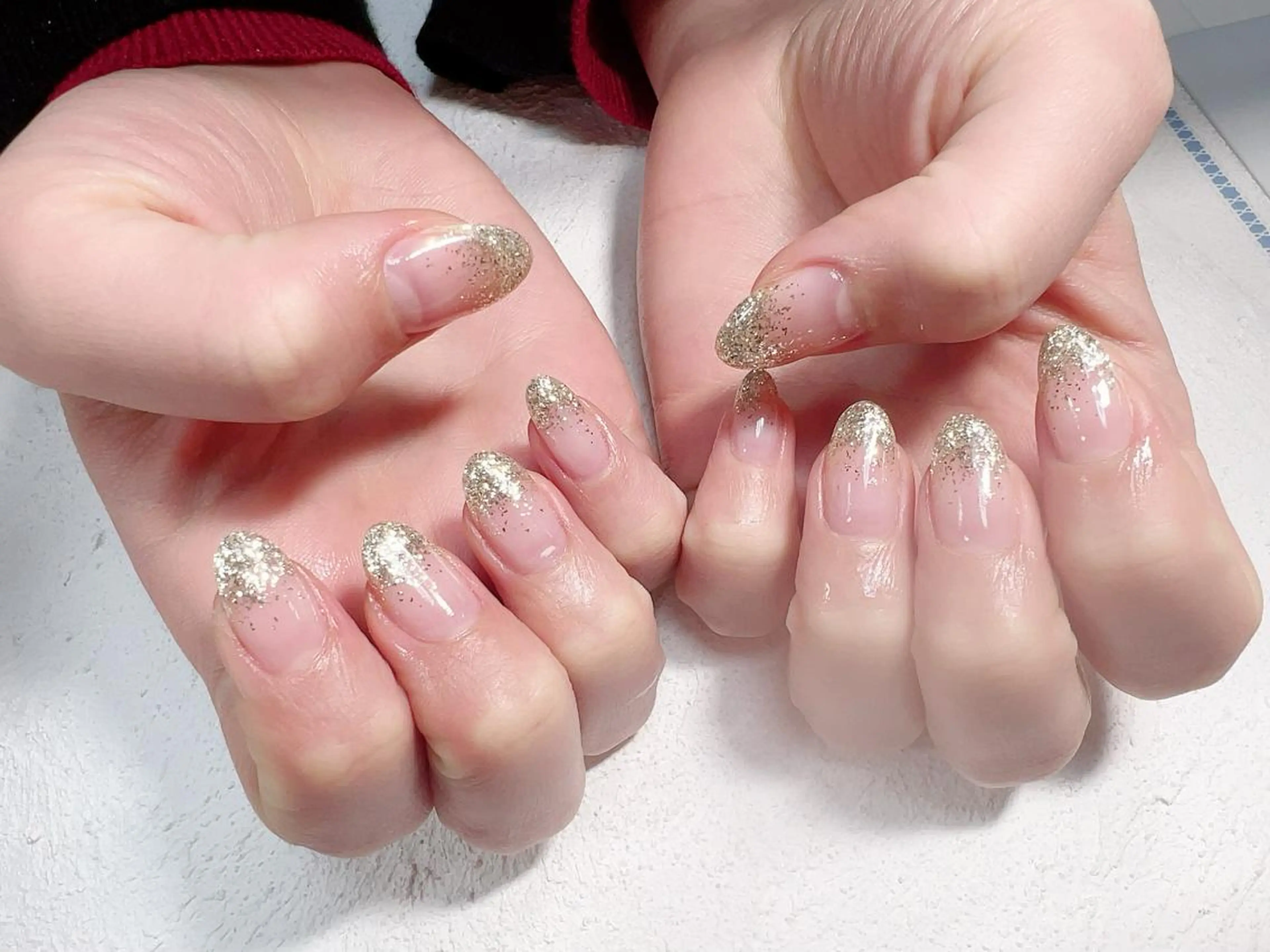 ネイル ラメ(グリッター) ラメグラデーション Regaro i.sのネイルデザイン