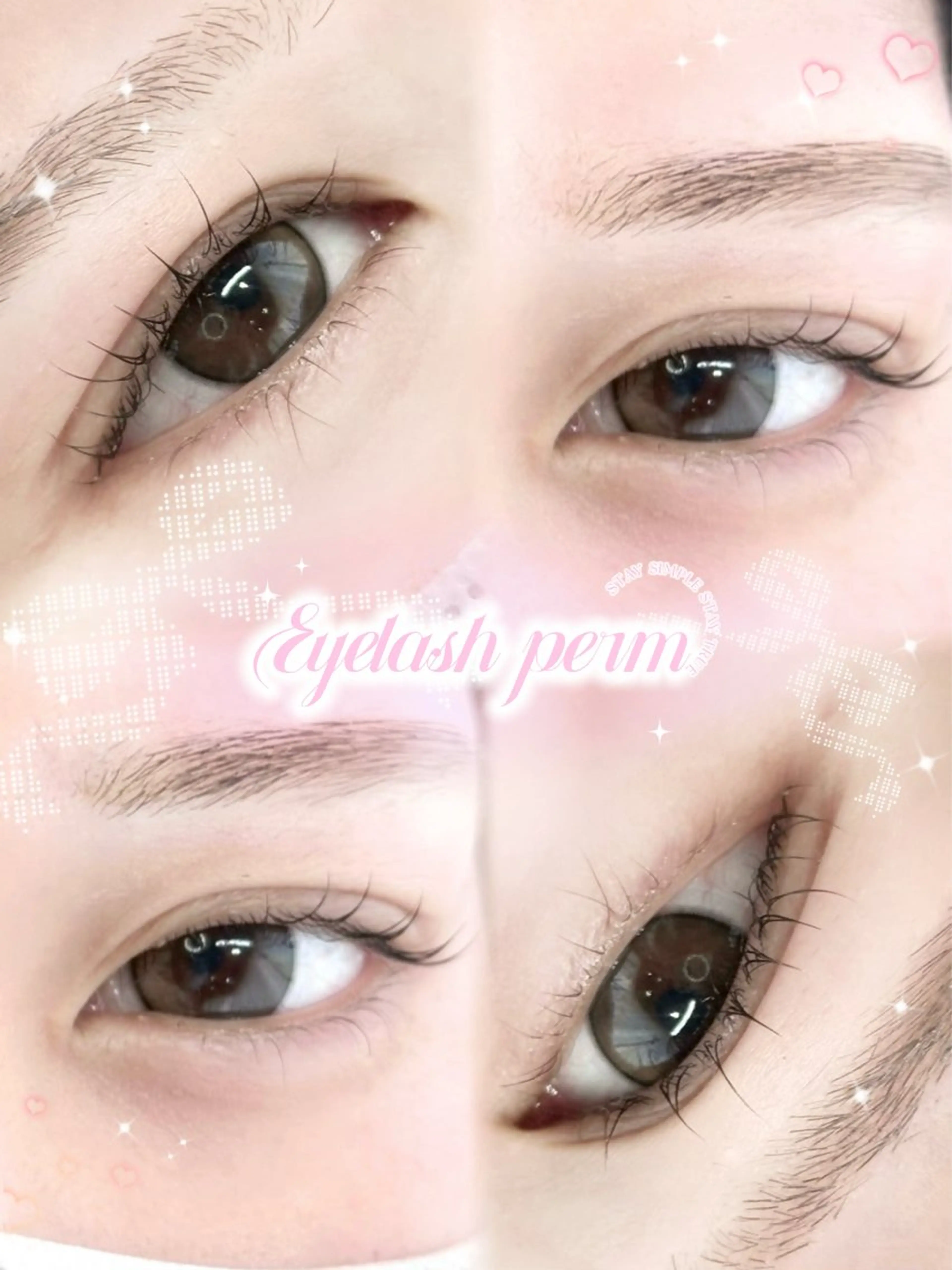 マツエク・マツパ まつげパーマ 韓国まつげ💘美眉 七海のマツエク・マツパデザイン