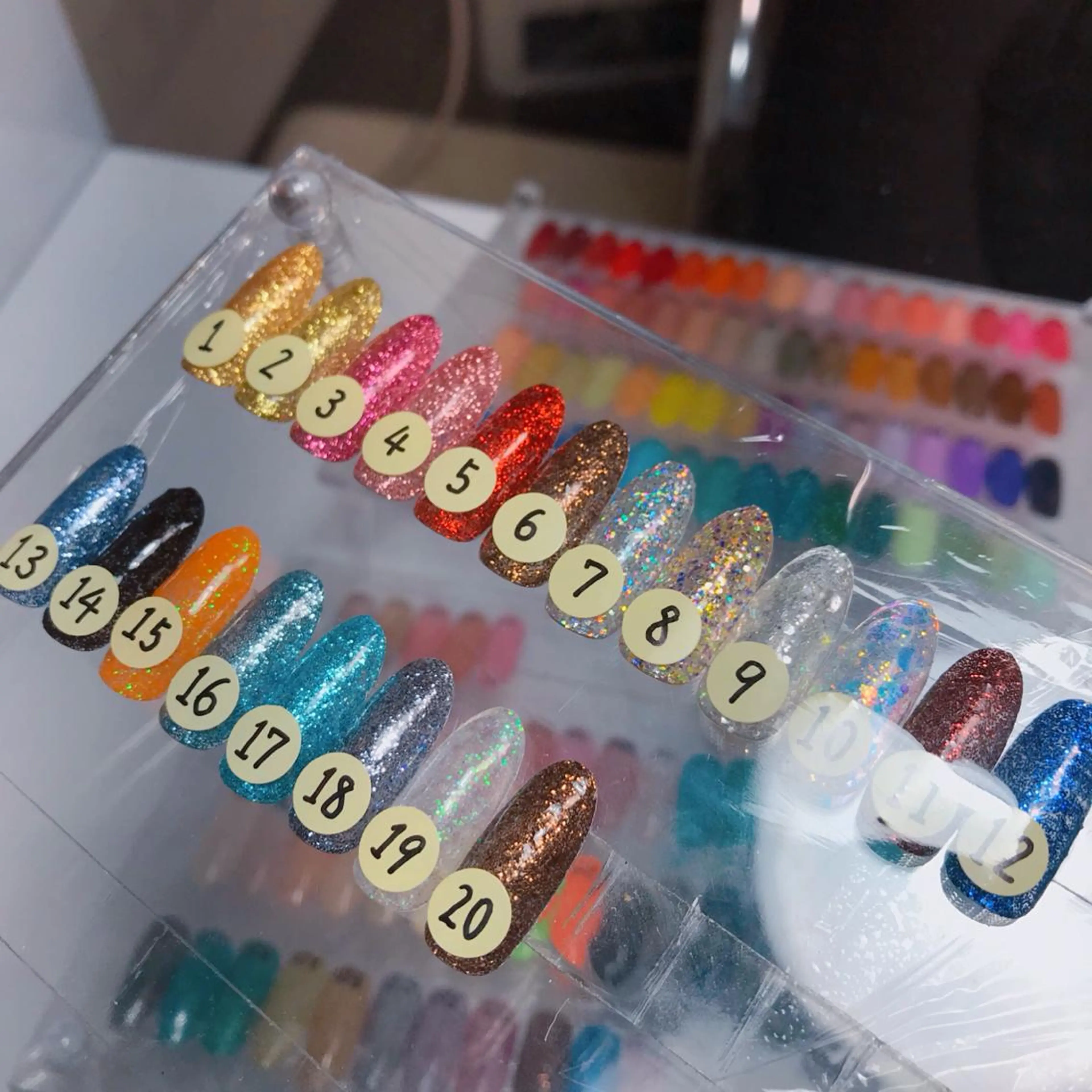 ネイル ラメ(グリッター) ハンドネイル 💅chainail _aiのネイルデザイン