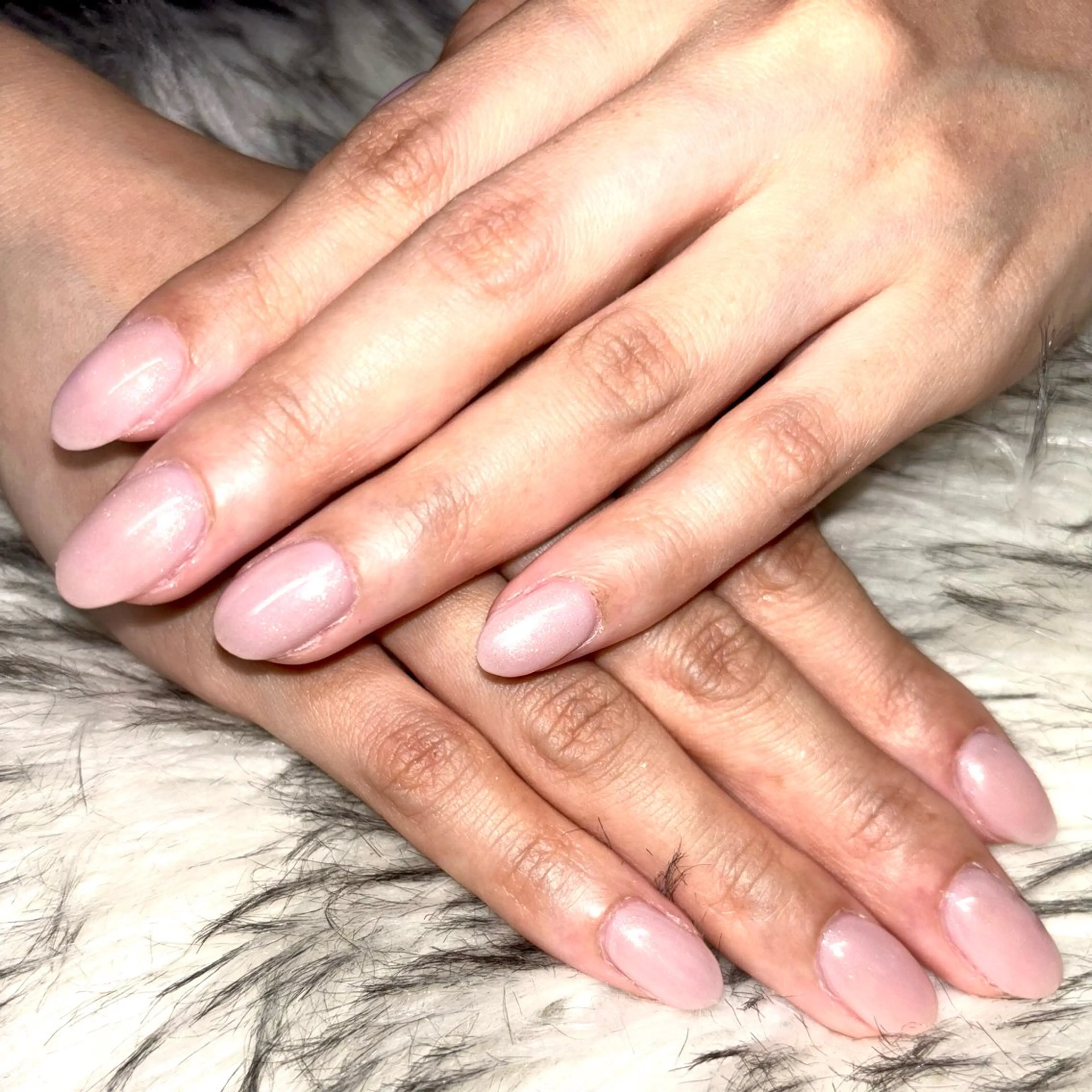 ネイル ラメ(グリッター) マグネットネイル ワンカラーネイル ピンク ♛︎BARON♛︎ MASHIROのネイルデザイン