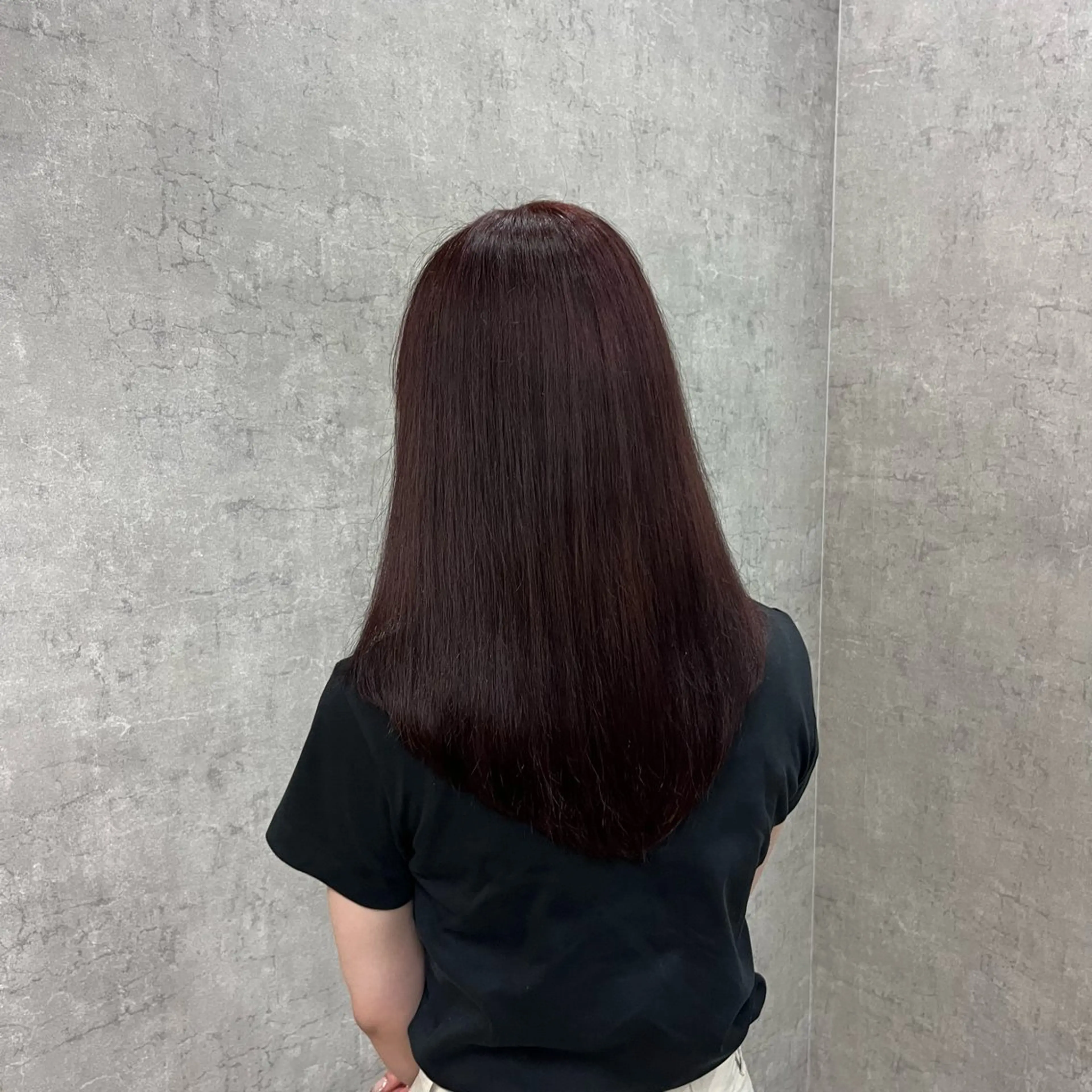 ロング カラー ヘアカラー 中島 日菜のヘアスタイル