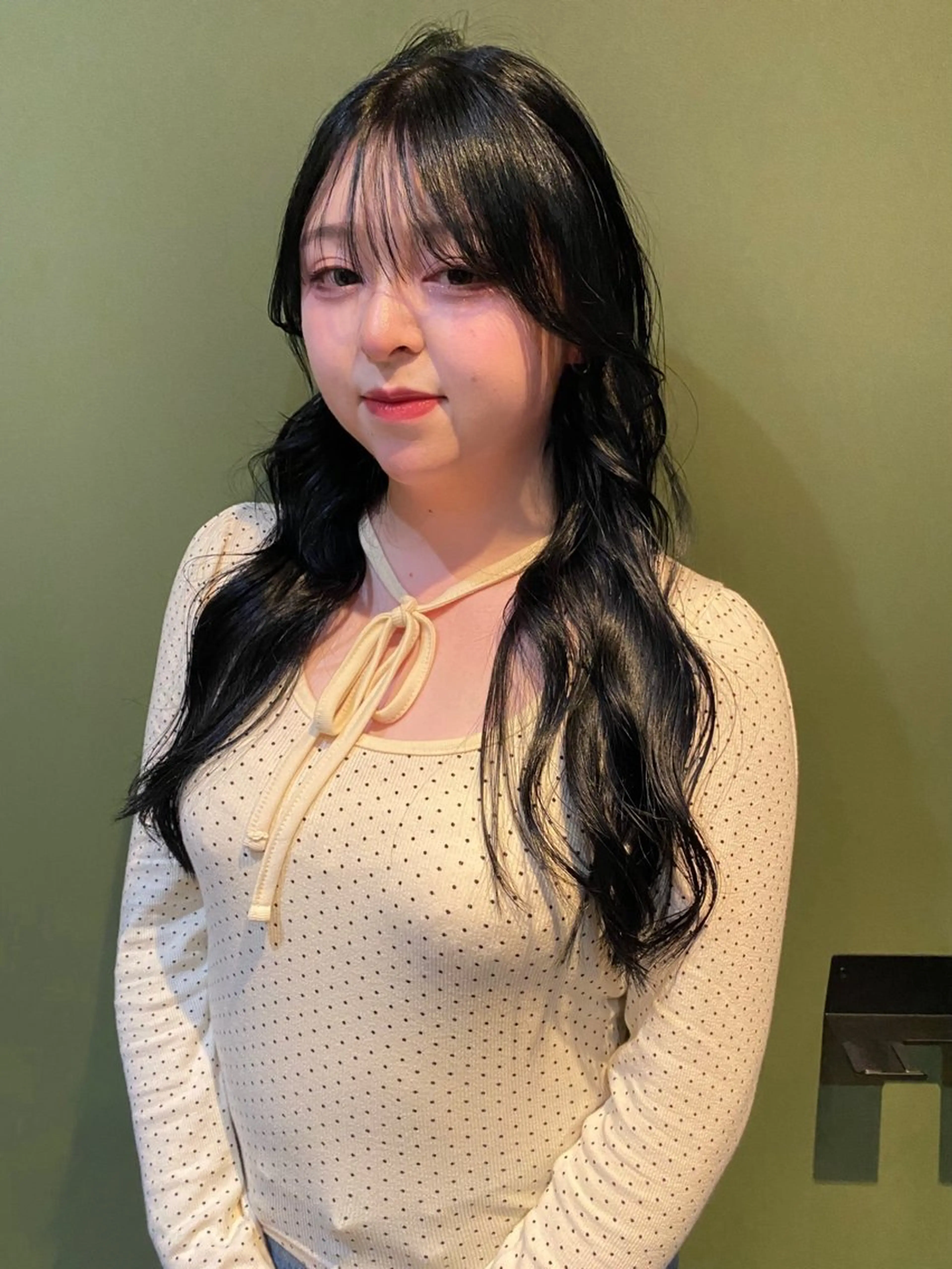 ロング カラー ブリーチ カット ヘアカラー トリートメント mai / linoah˚✧のヘアスタイル