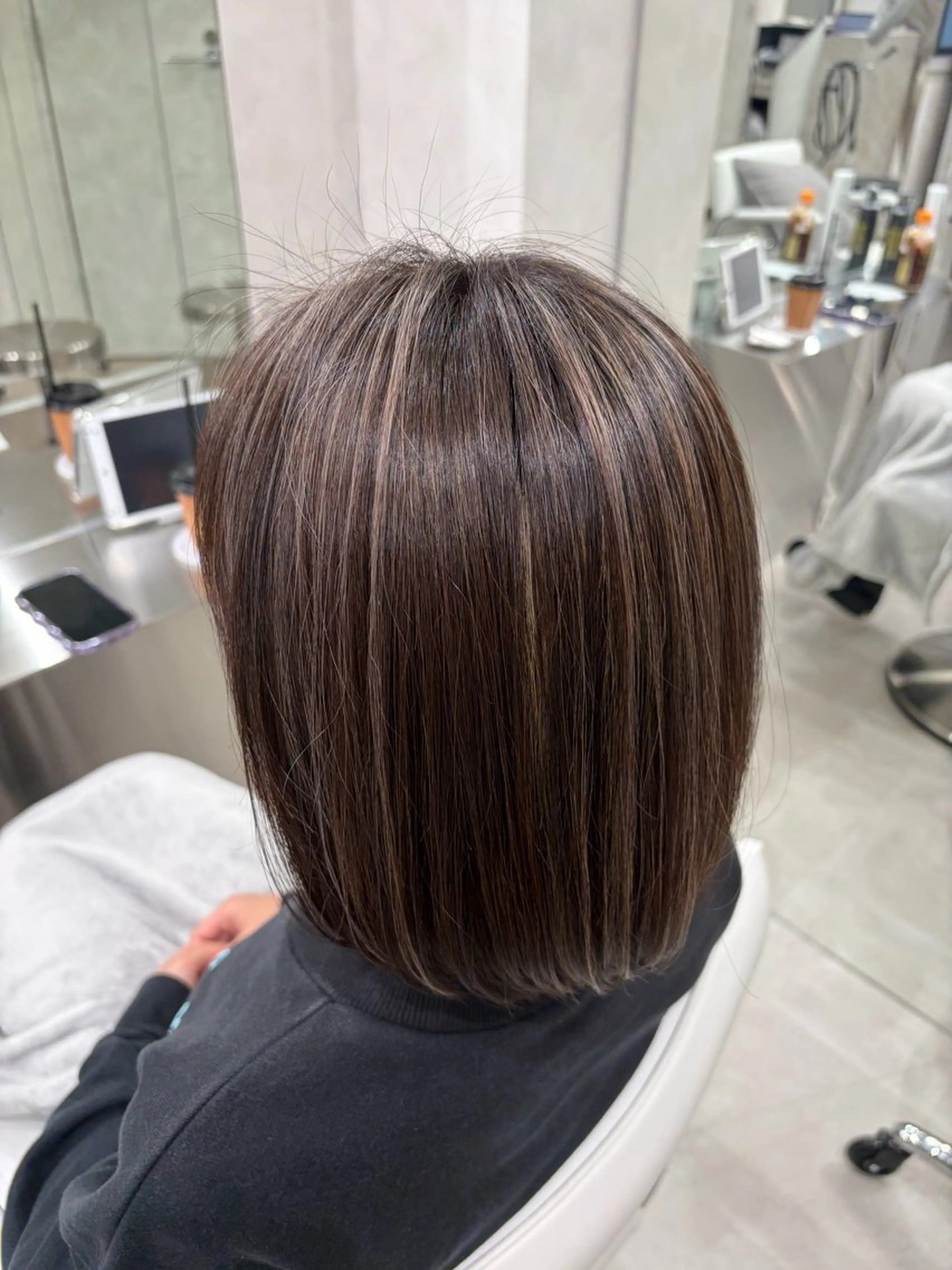 ショート ヘアカラー sera 🎀ベージュのヘアスタイル