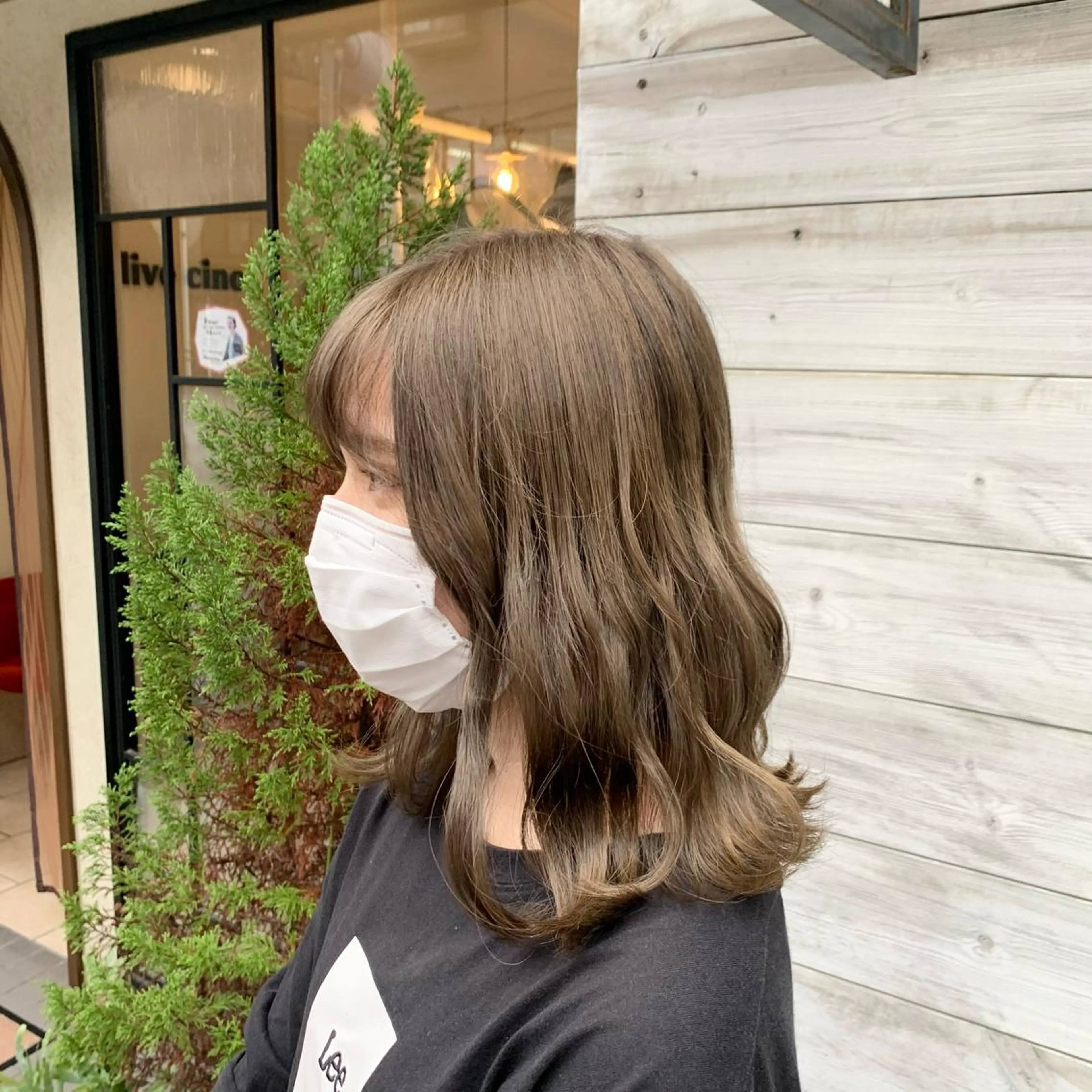 ミディアム 柳川沙羅 🌿透明感カラーのヘアスタイル