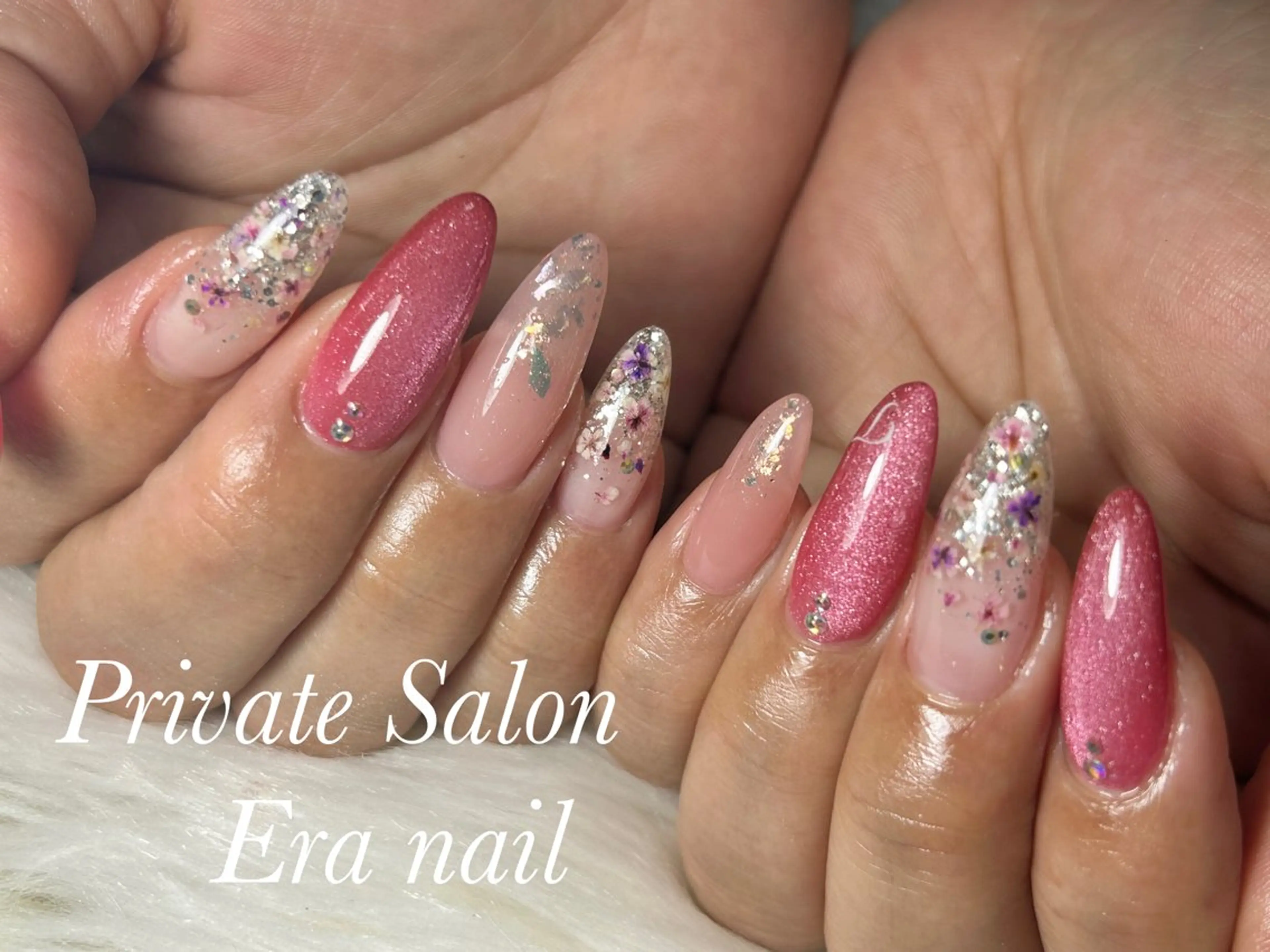 ネイル 持ち込み ハンドネイル Era nailのネイルデザイン