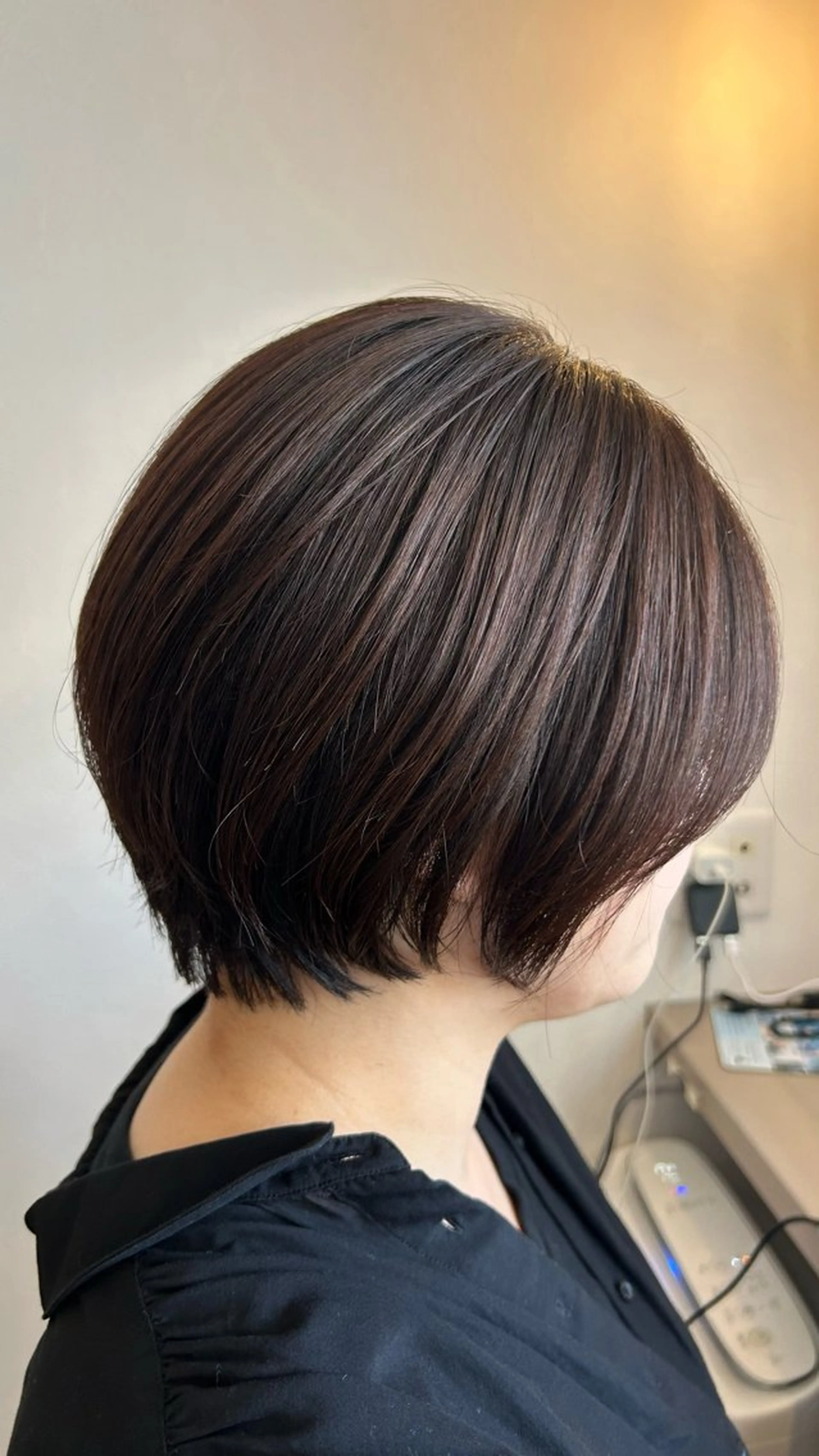 ショート ショートヘア カット ヘアカラー トリートメント 盛本 彩乃のヘアスタイル