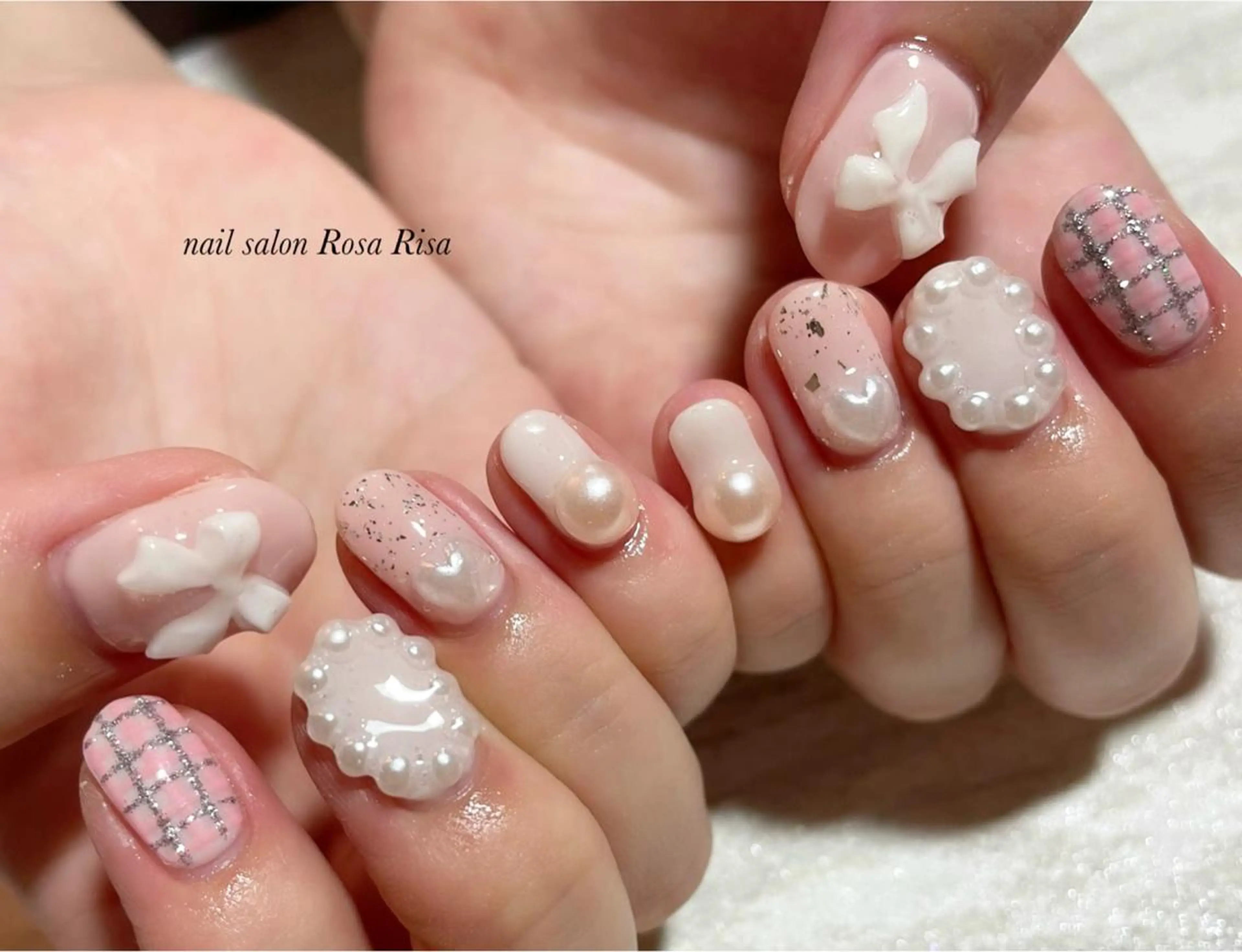 ショート ネイル ネイルスタジオ シェイクユアハンズのネイルデザイン