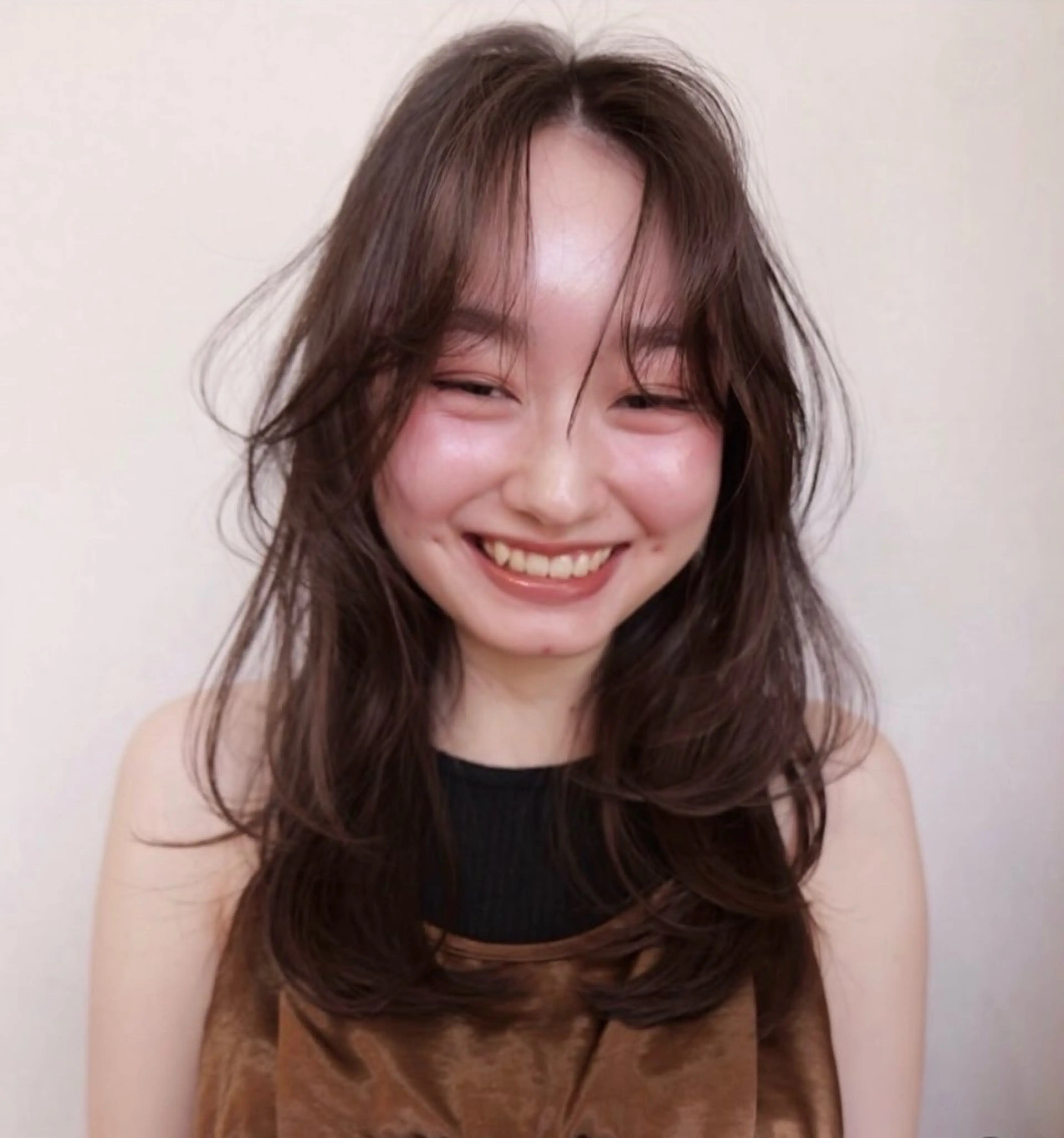 カラー ブラウンカラー ナチュラルブラウン 🤍✨透明感カラー/ 韓国ヘア/のぞみのヘアスタイル