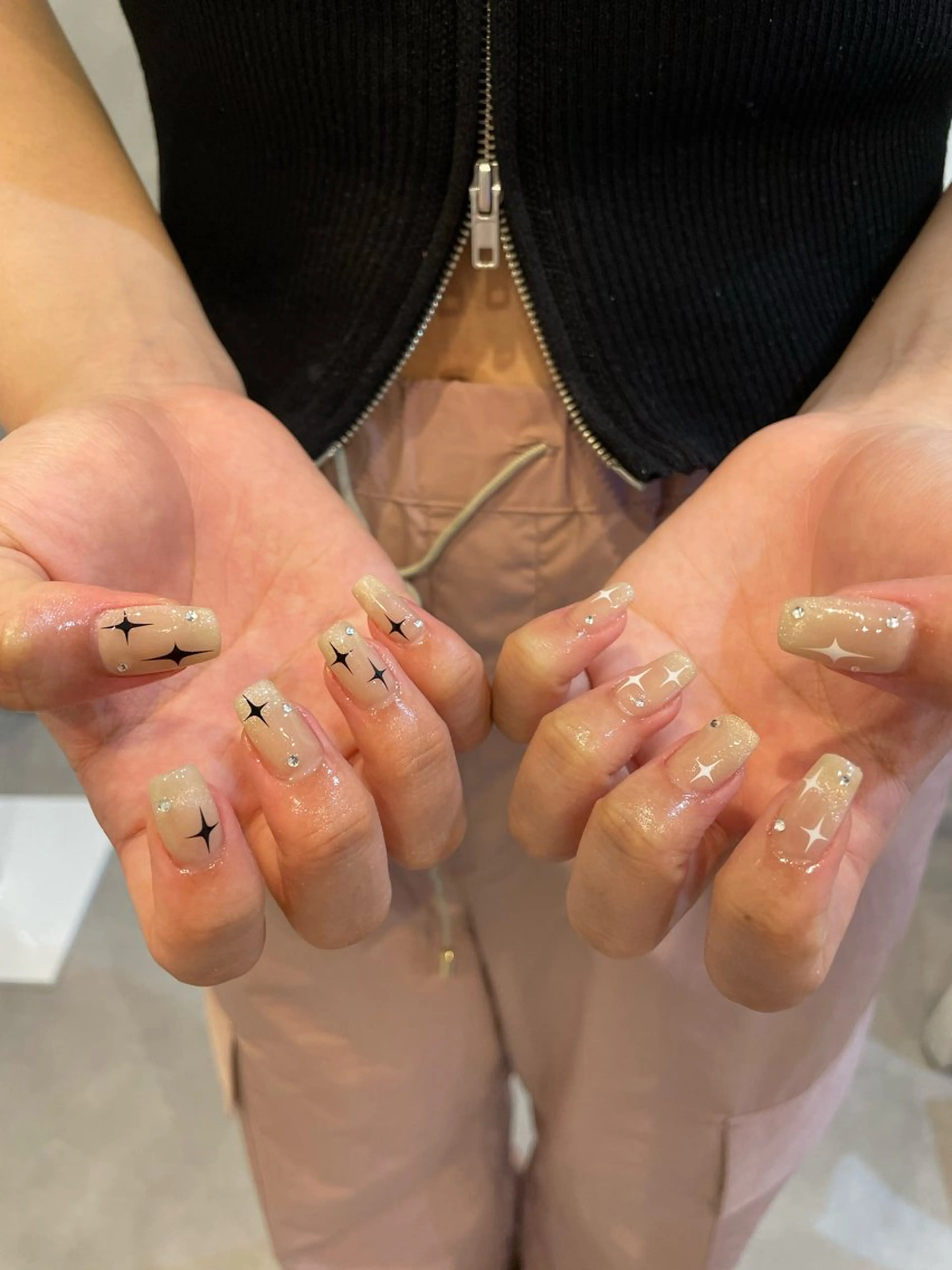 ネイル 束感まつ毛/ネイル/ LED♥KIRARAのマツエク・マツパデザイン