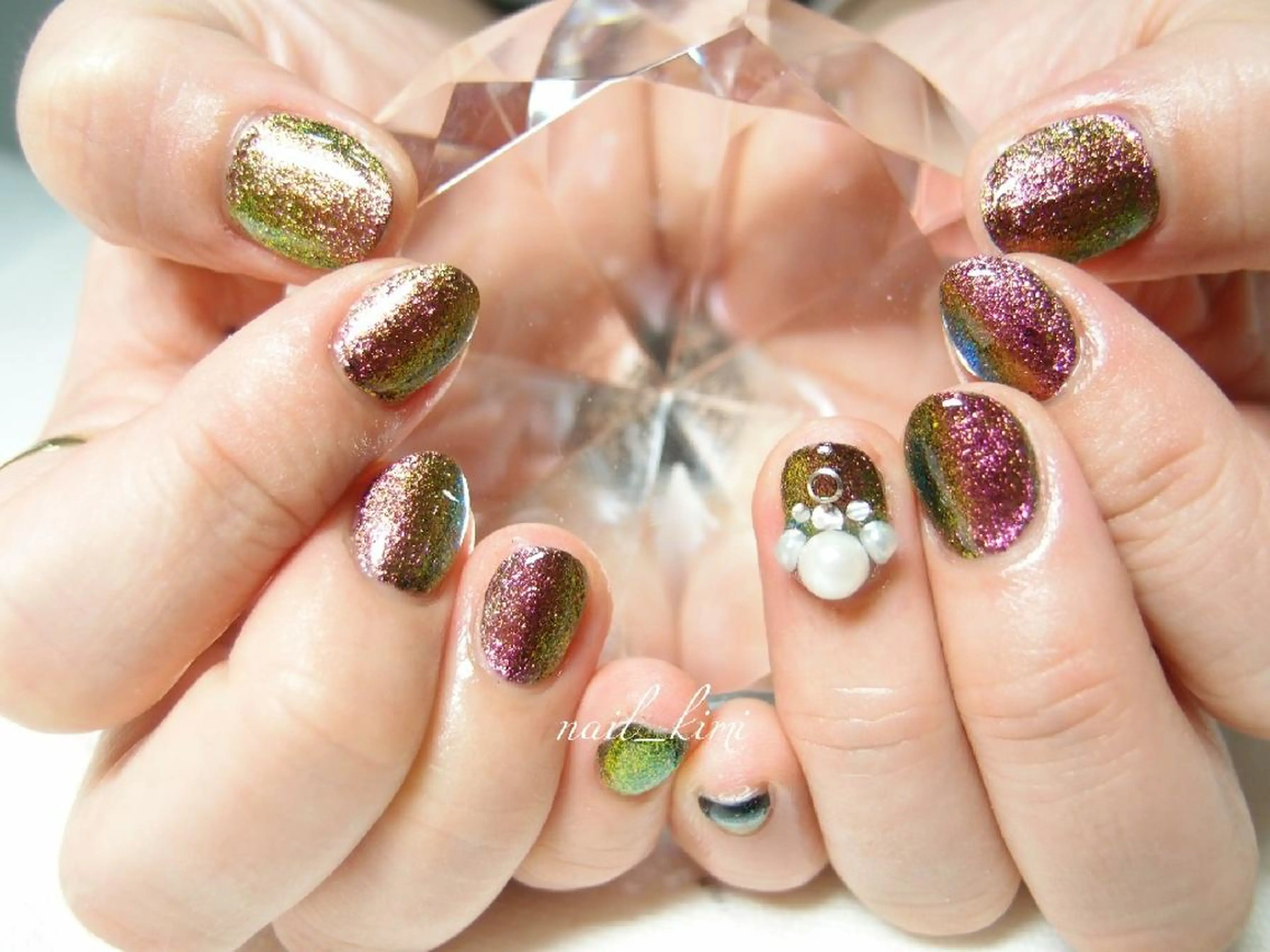 ネイル ワンカラーネイル ETHOSENSE. kimikaのネイルデザイン