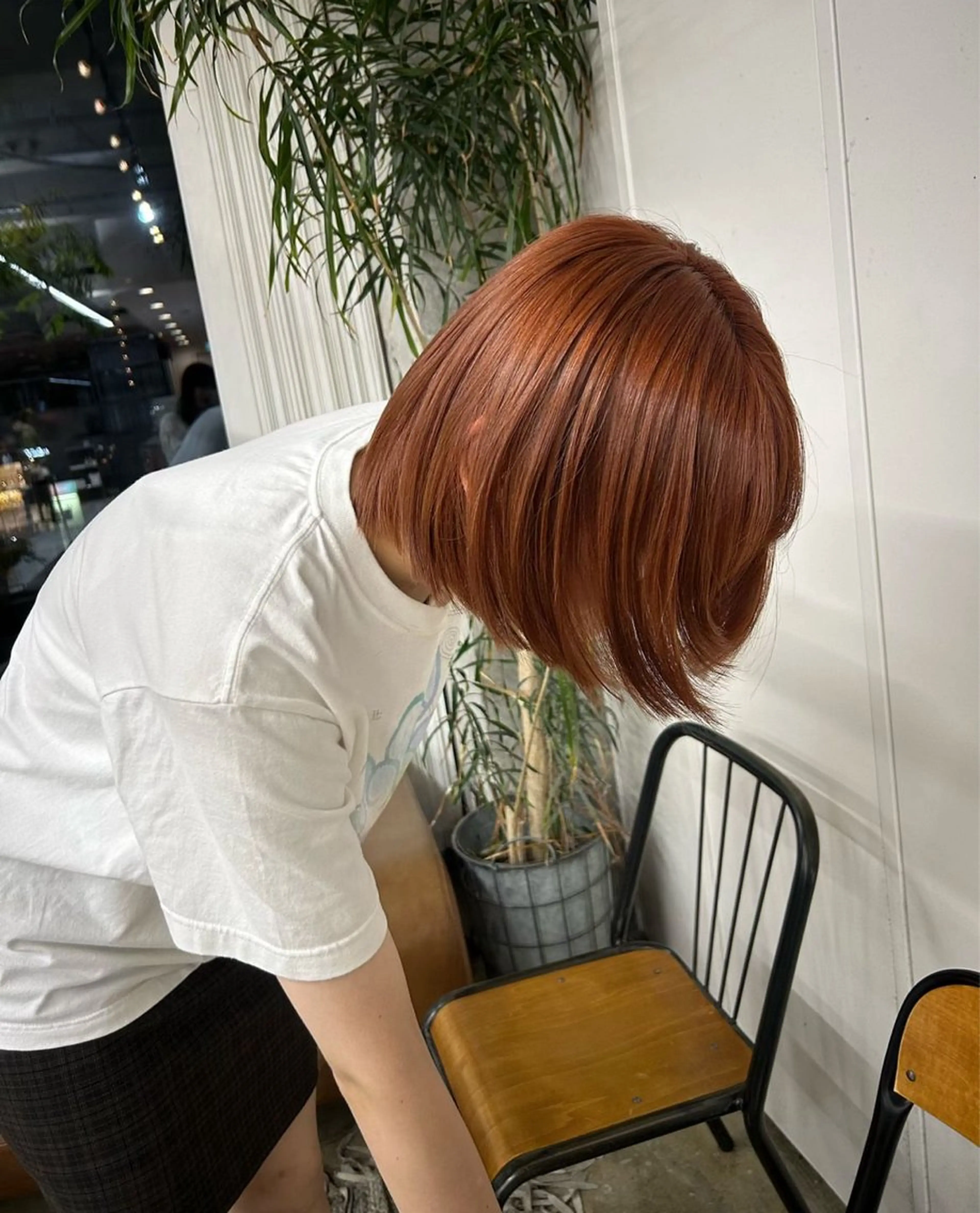 【🥣ケアブリーチ＋オンカラー＋aujuaトリートメント🥣】の写真