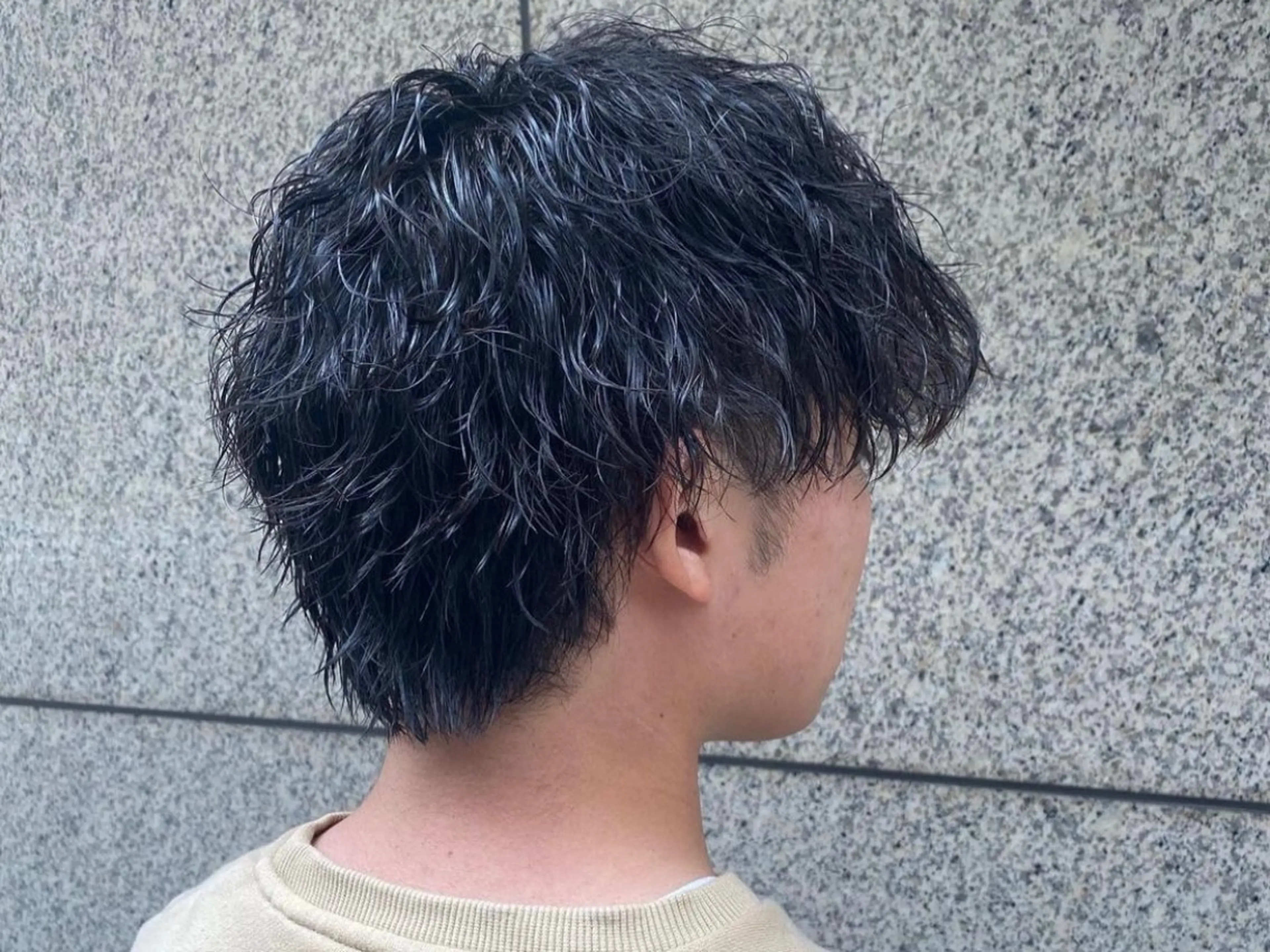 ショート パーマ メンズ カット パーマ ヘアセット 垢抜けメンズパーマ/ DAICHIのヘアスタイル