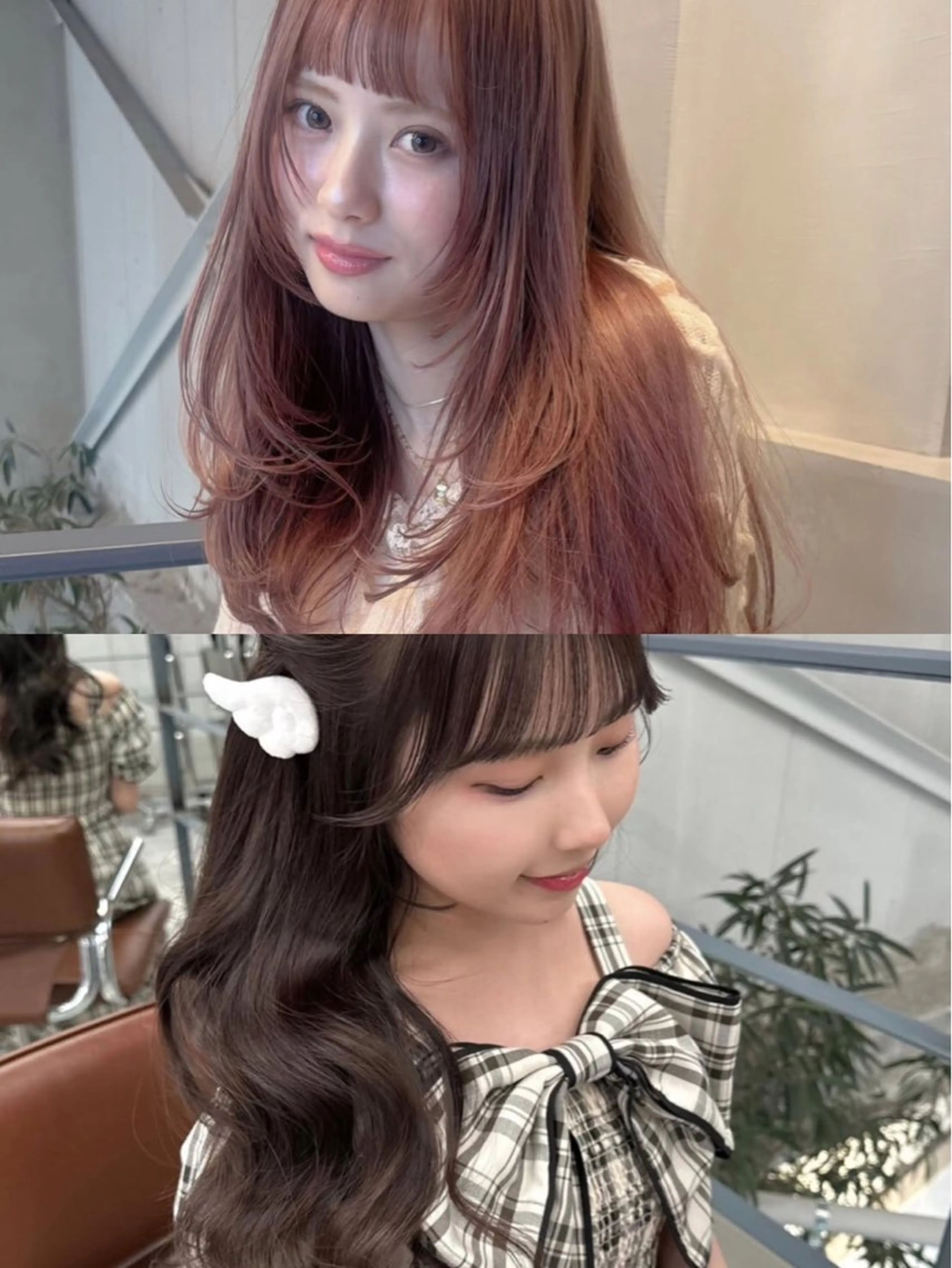 【new stylist】トレンドカット＋透明感カラー＋CCヴェールTR ¥13500の写真