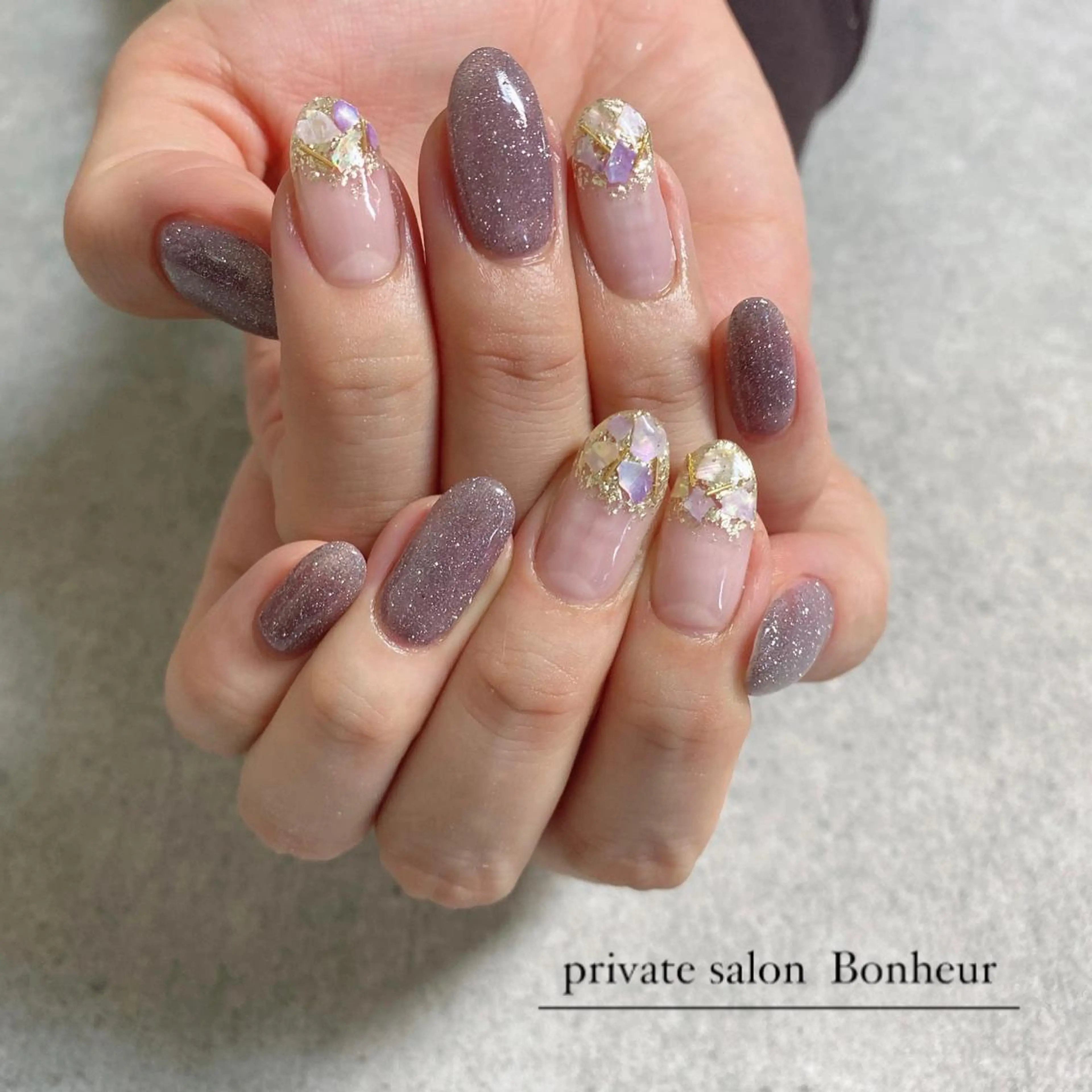 ネイル ハンドネイル BONHEUR Annaのネイルデザイン