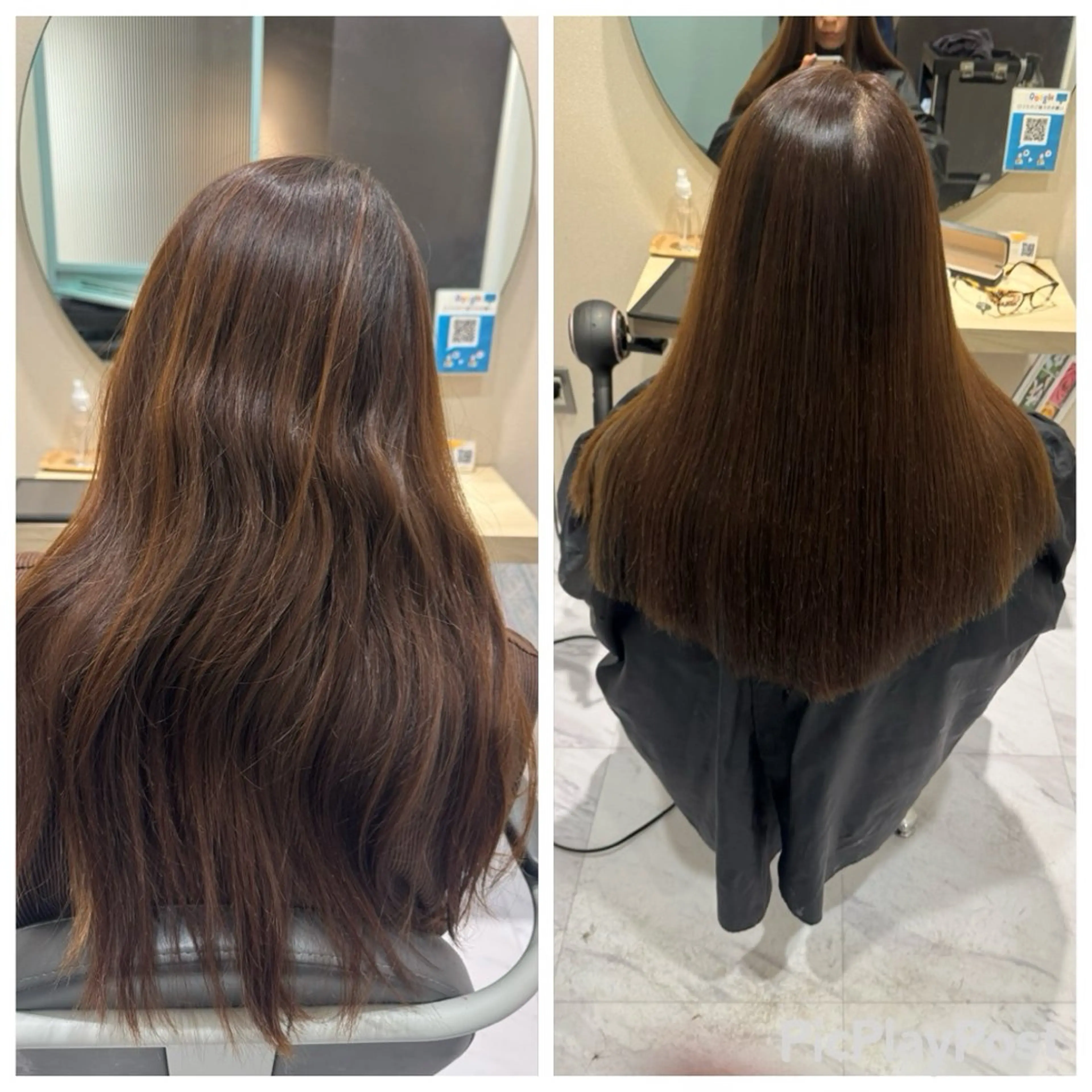 ロング 縮毛矯正 トリートメント 丹野 圭太のヘアスタイル