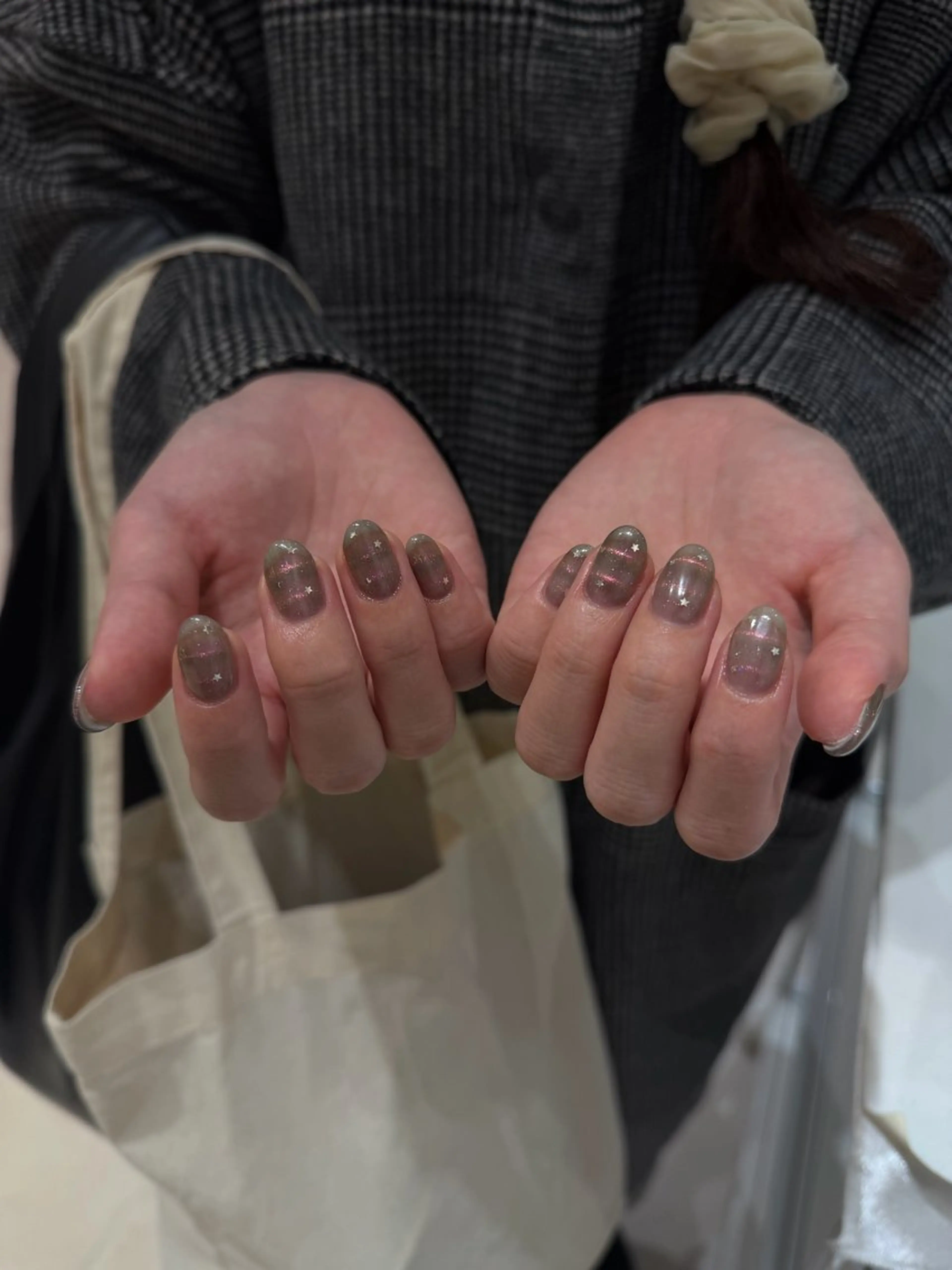 ネイル 韓国ネイル マグネットネイル premiere 錦糸町マルイのネイルデザイン