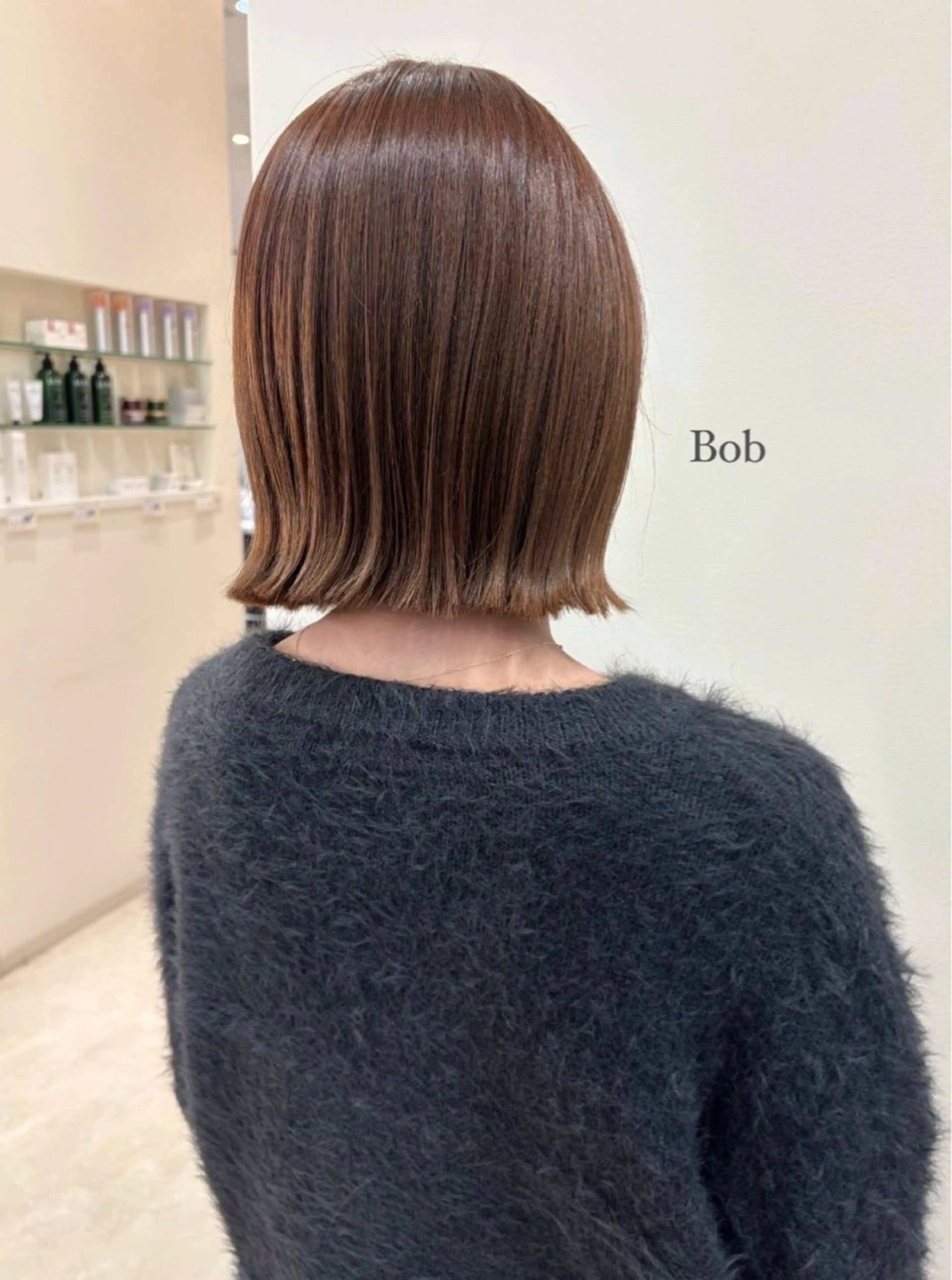 ミディアム レナークルグラン 大浪　莉歩のヘアスタイル