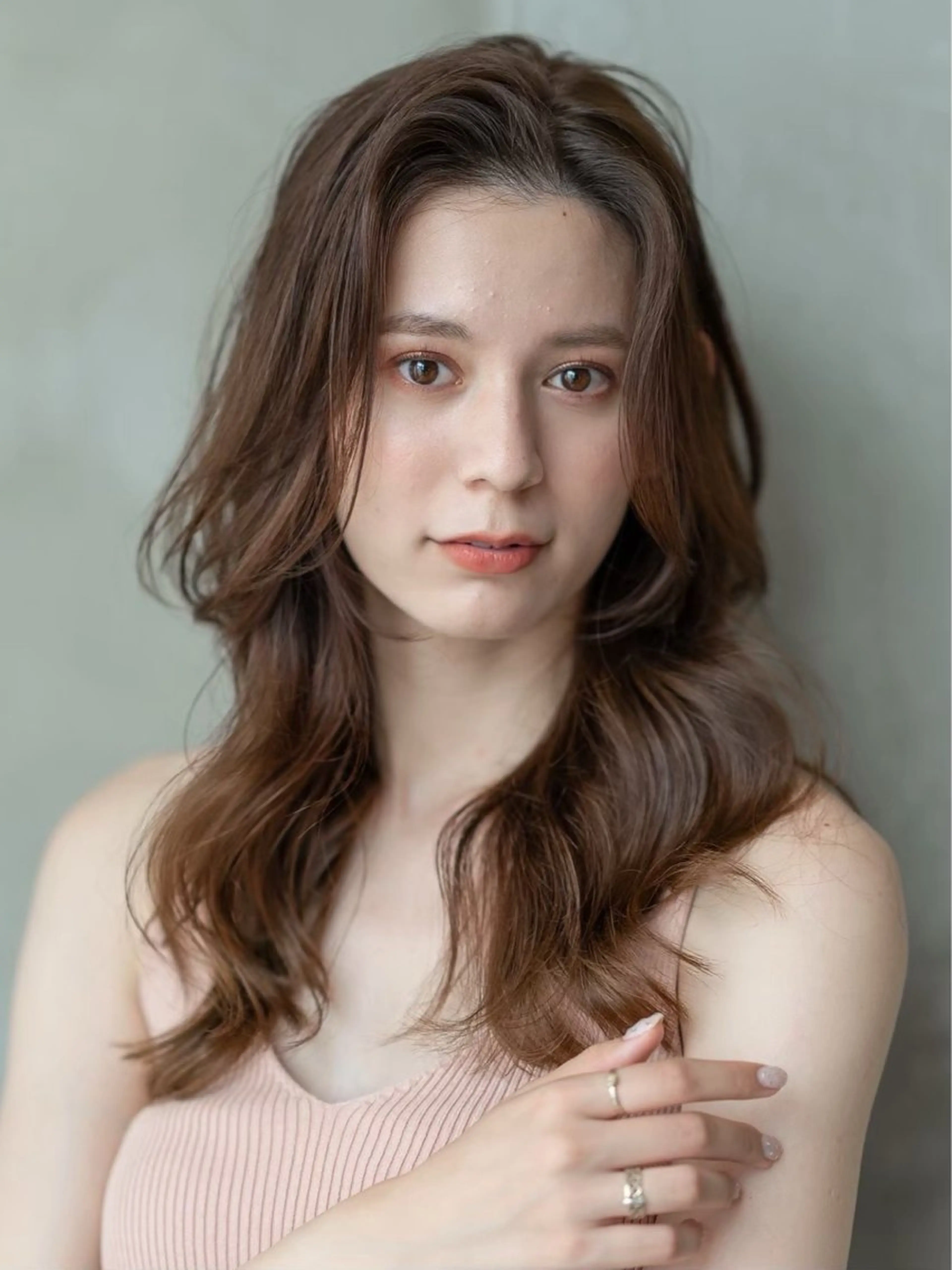 ロング 🫧艶感カラー/ あいり🤍のヘアスタイル