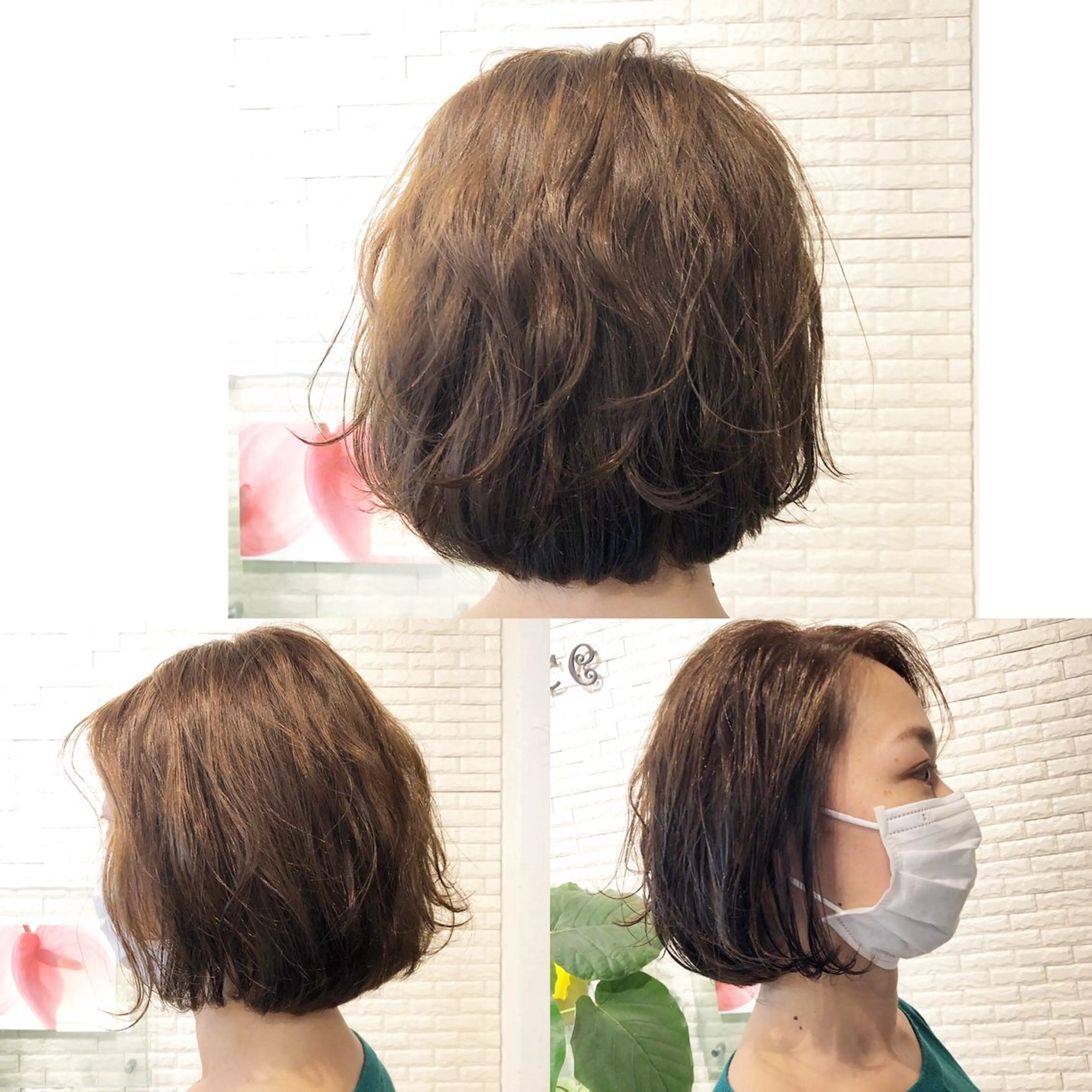 ショート 牧野 由香のヘアスタイル