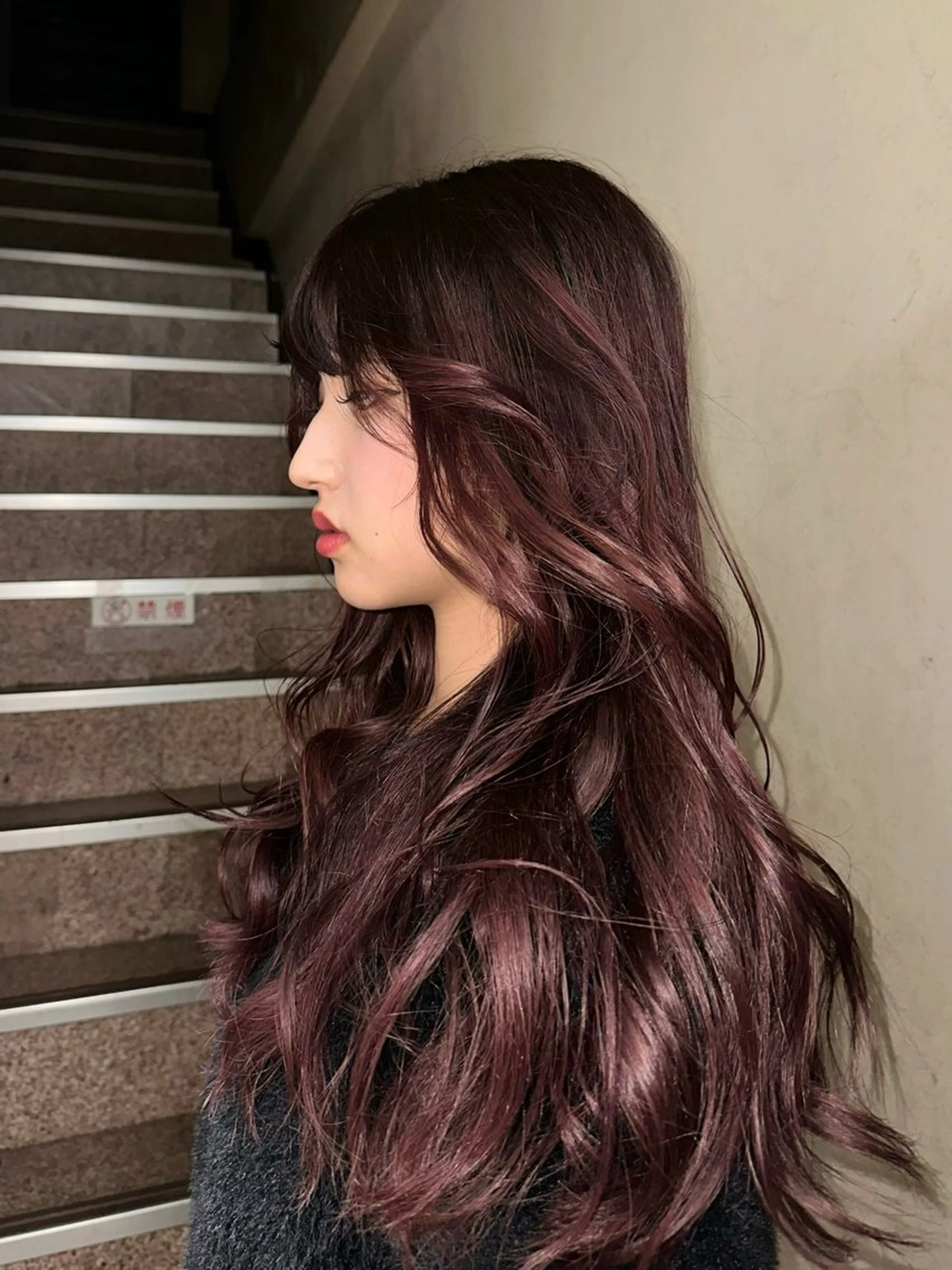 カラー ヘアカラー ainya/心斎橋 /ハイトーン/カラーのヘアスタイル