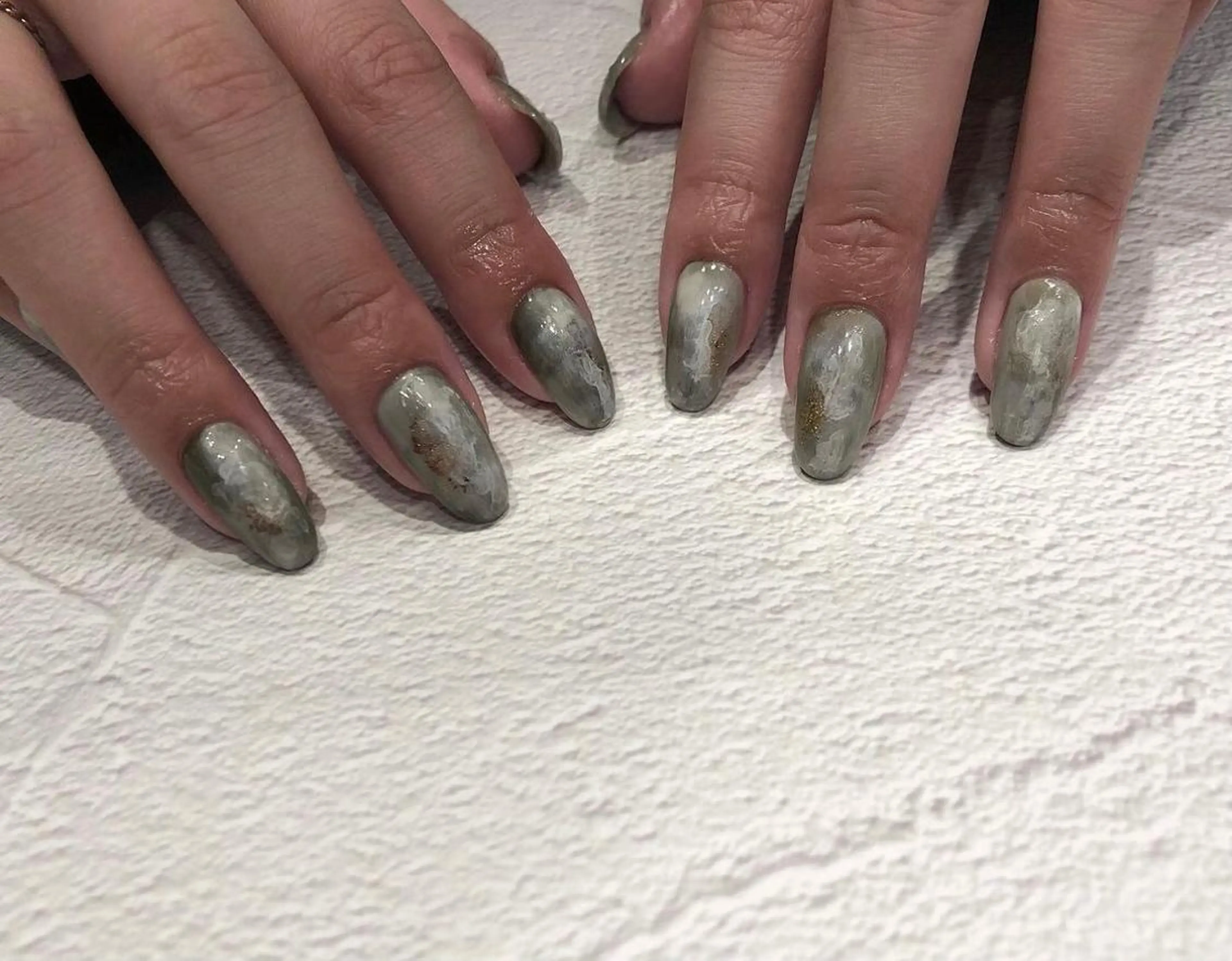 ネイル パラあり！フィルイン 美フォルムのネイルデザイン