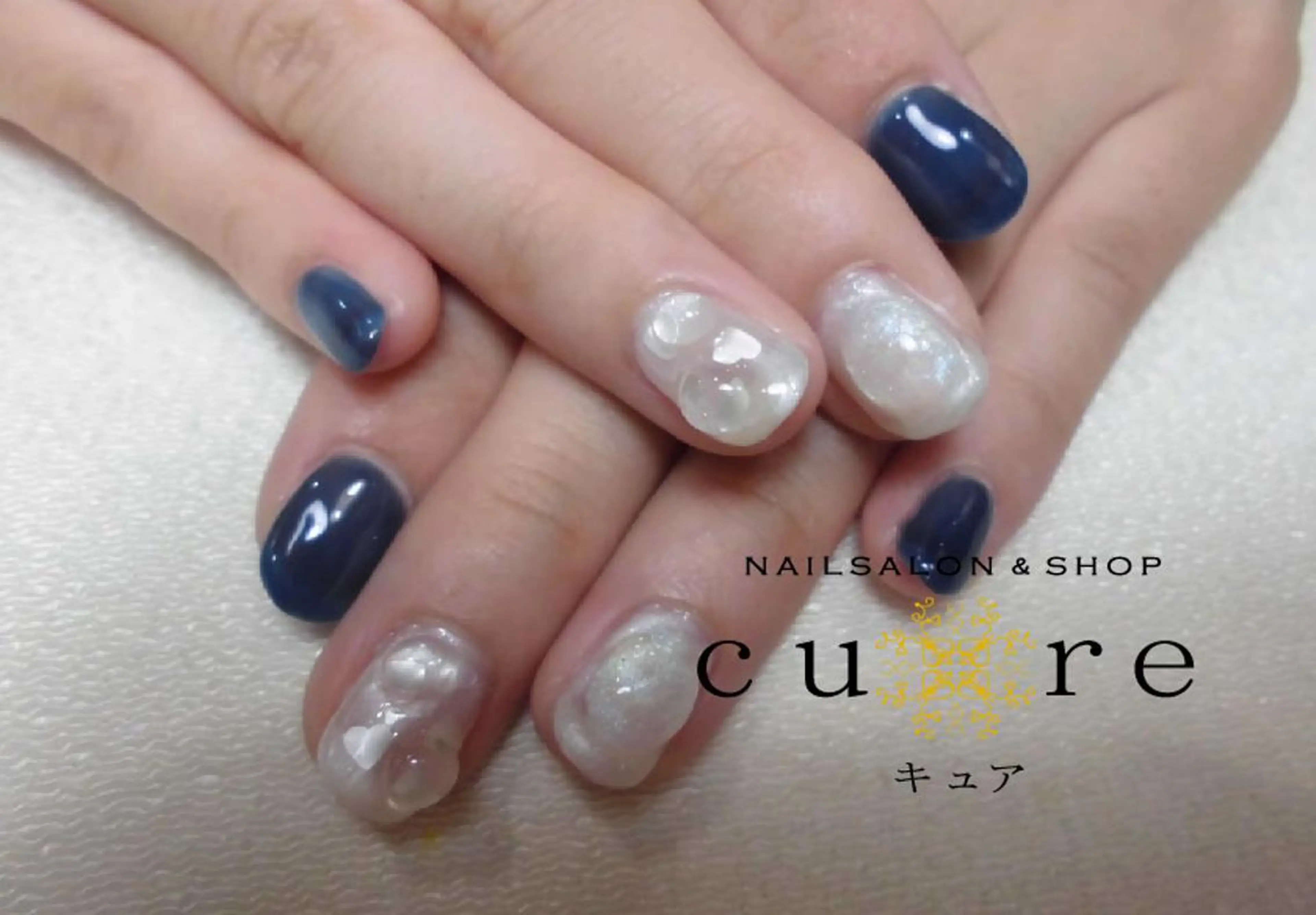 ショート ネイル ネイルサロン Cureのネイルデザイン