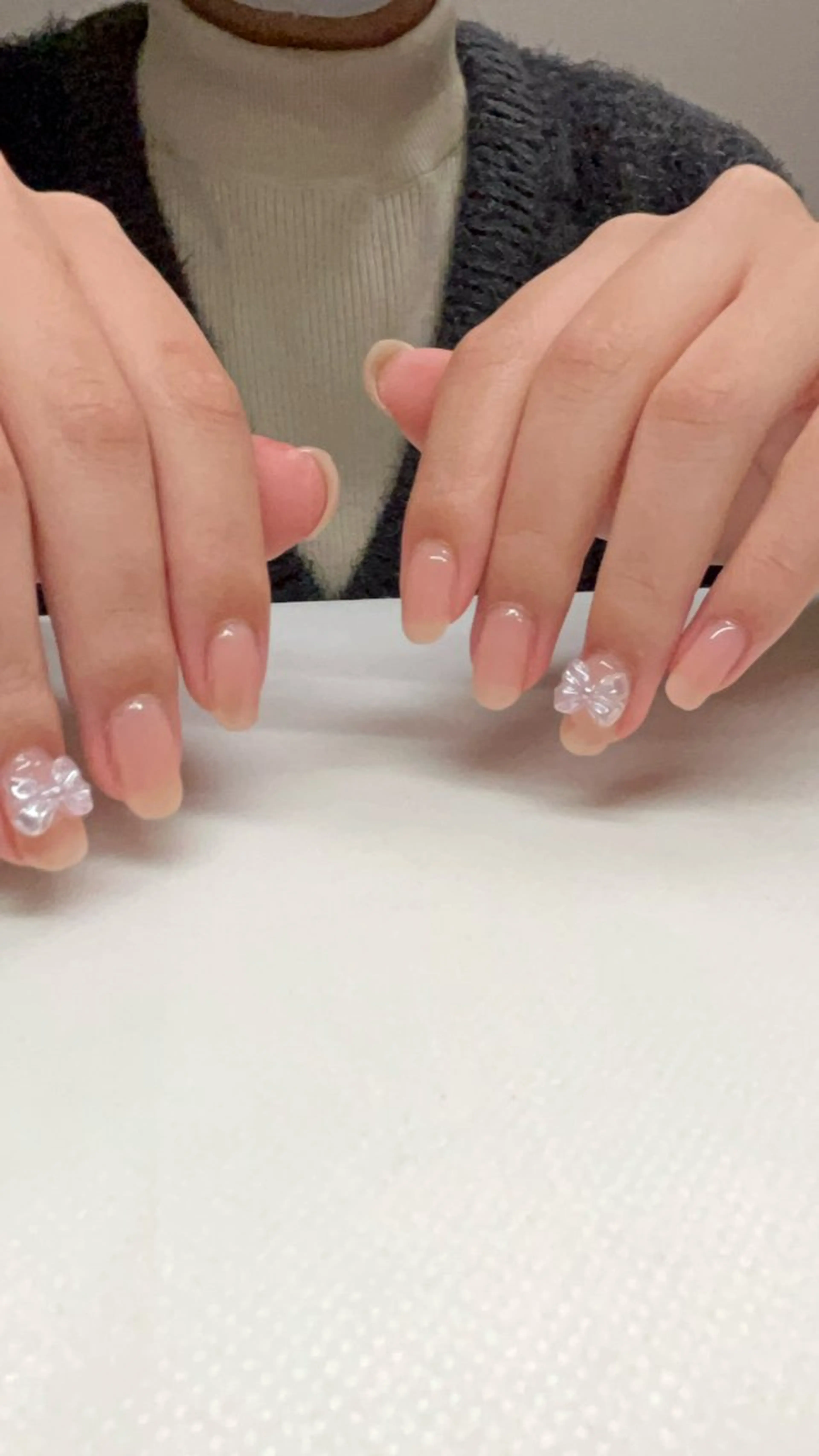 ネイル リボン Bell Nailのネイルデザイン