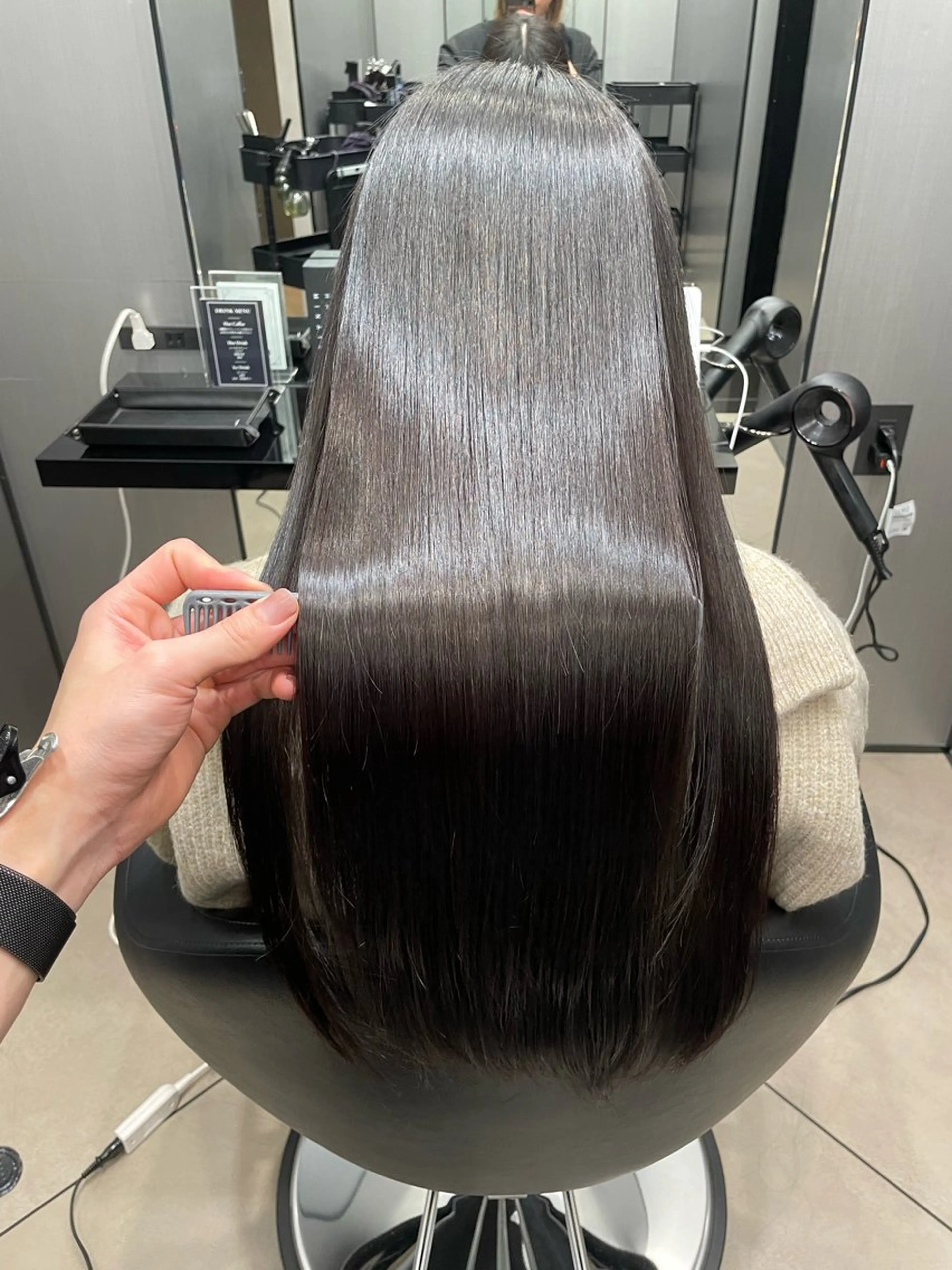 ロング 松尾 祐輝のヘアスタイル