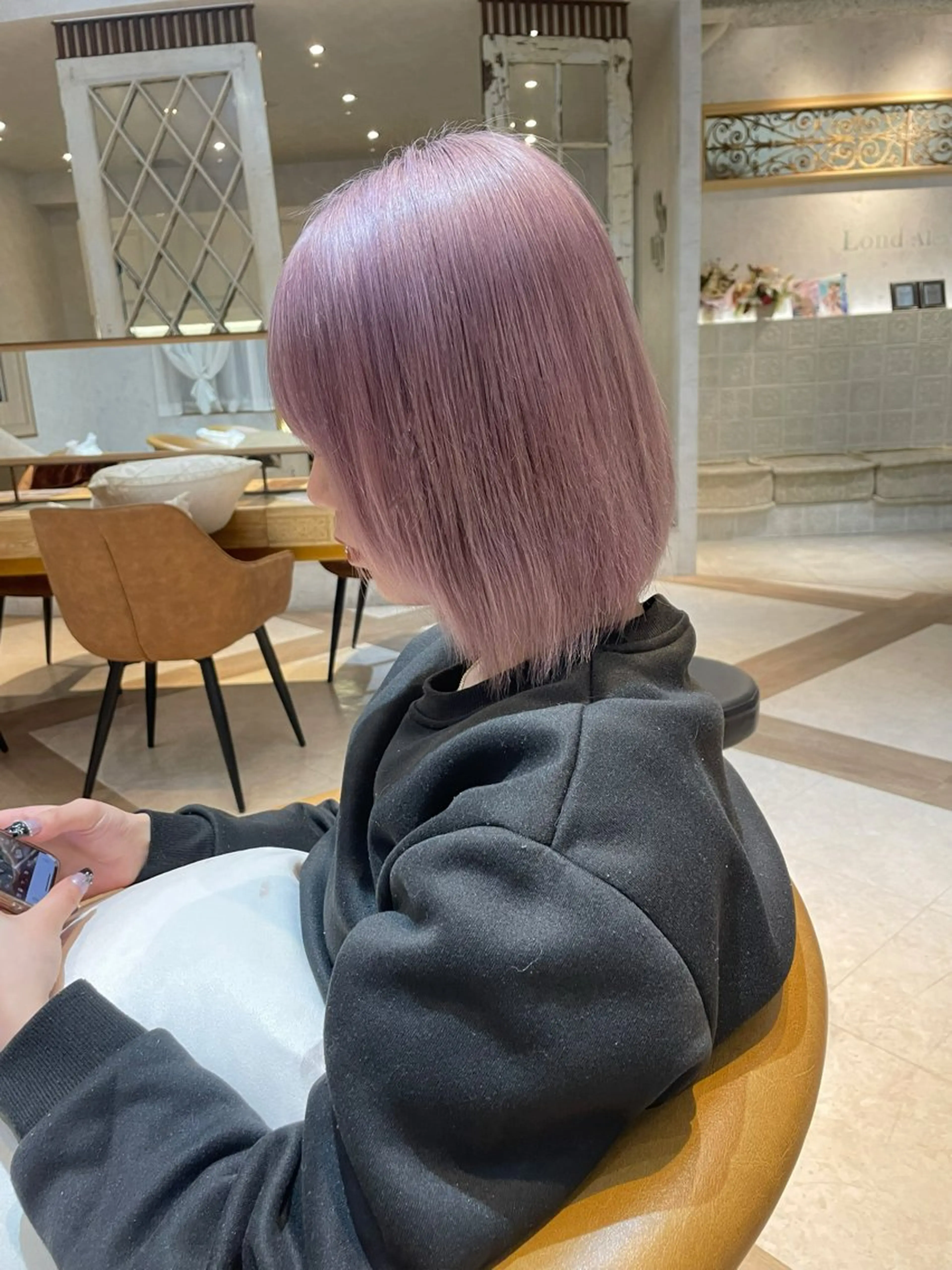 ミディアム sakura/韓国 ヘア/ワンホンのヘアスタイル