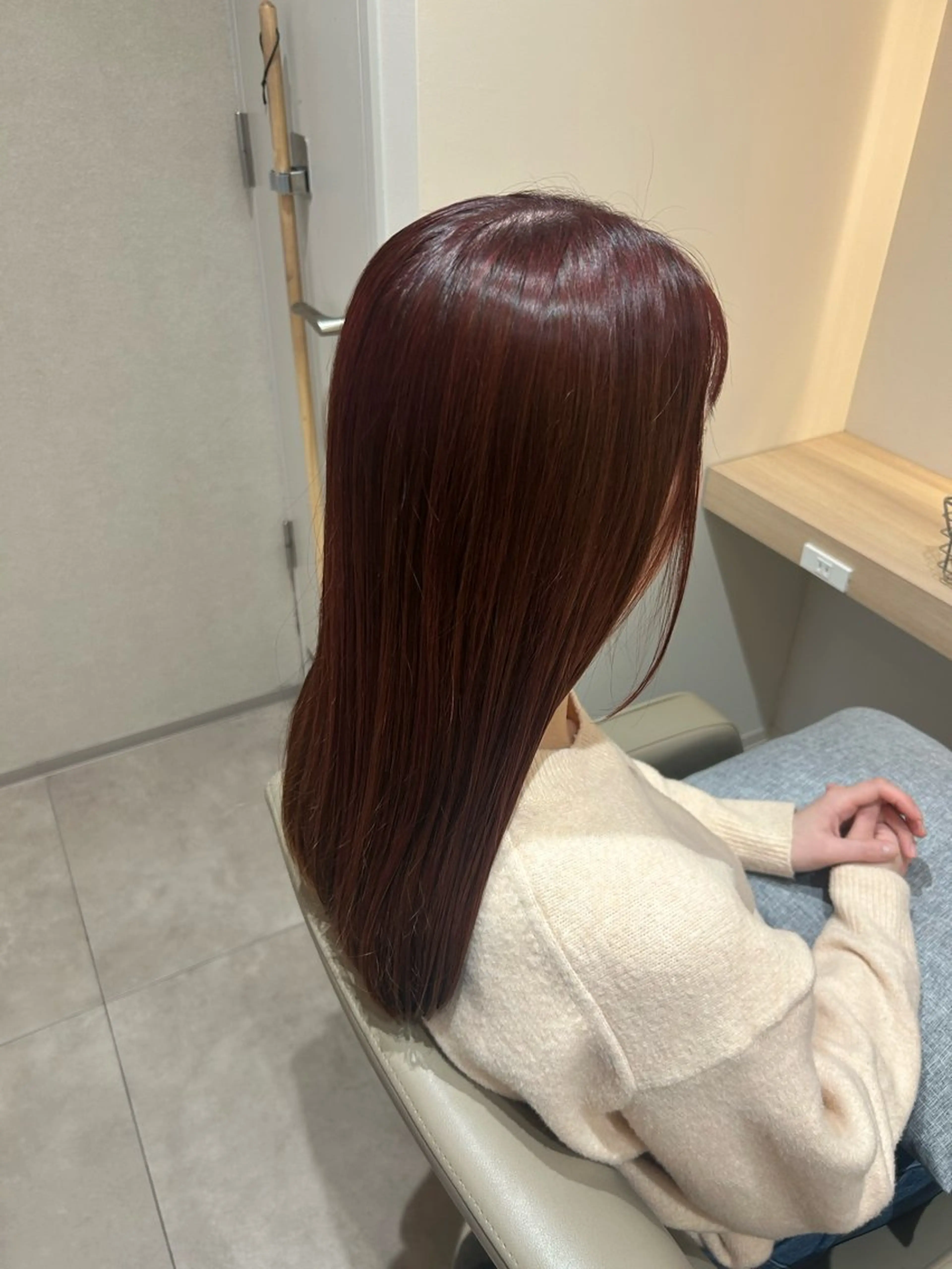 ロング カラー ヘアカラー トリートメント aiko🥣🫧 【blanc】のヘアスタイル