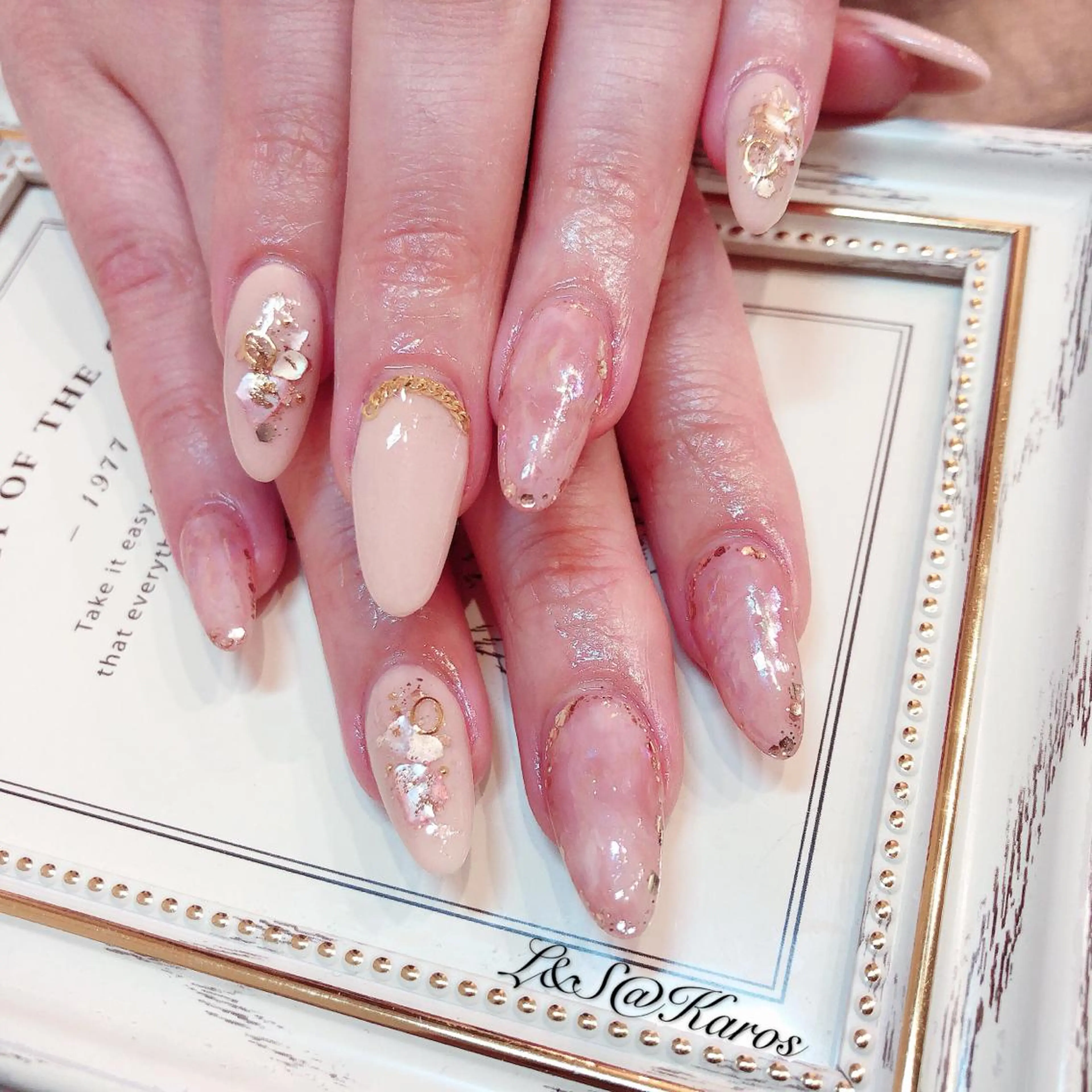 ネイル ハンドネイル L&S@ Karosのネイルデザイン