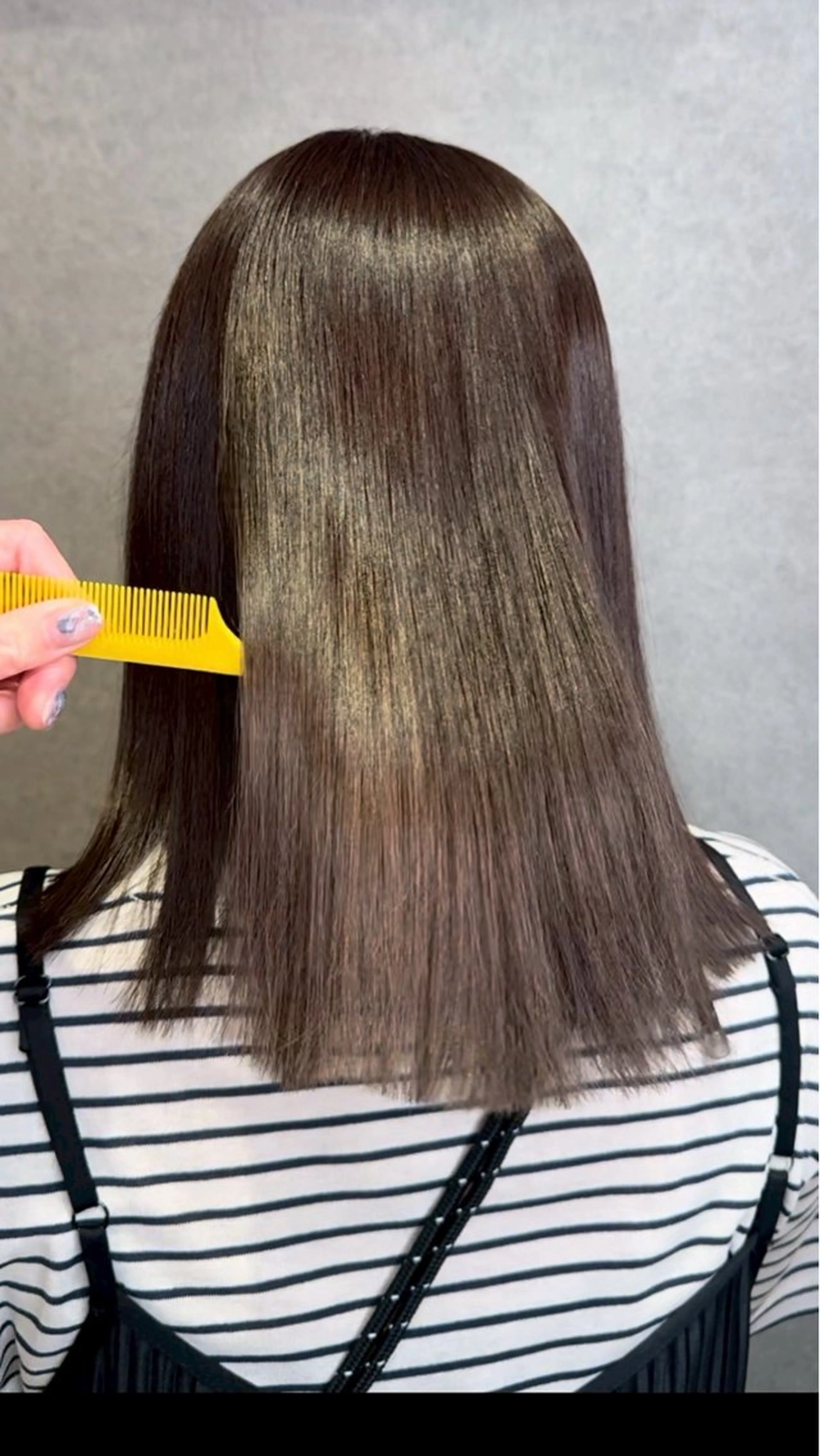 カラー カットモデル𓍲艶髪 🫧秋積日向のヘアスタイル