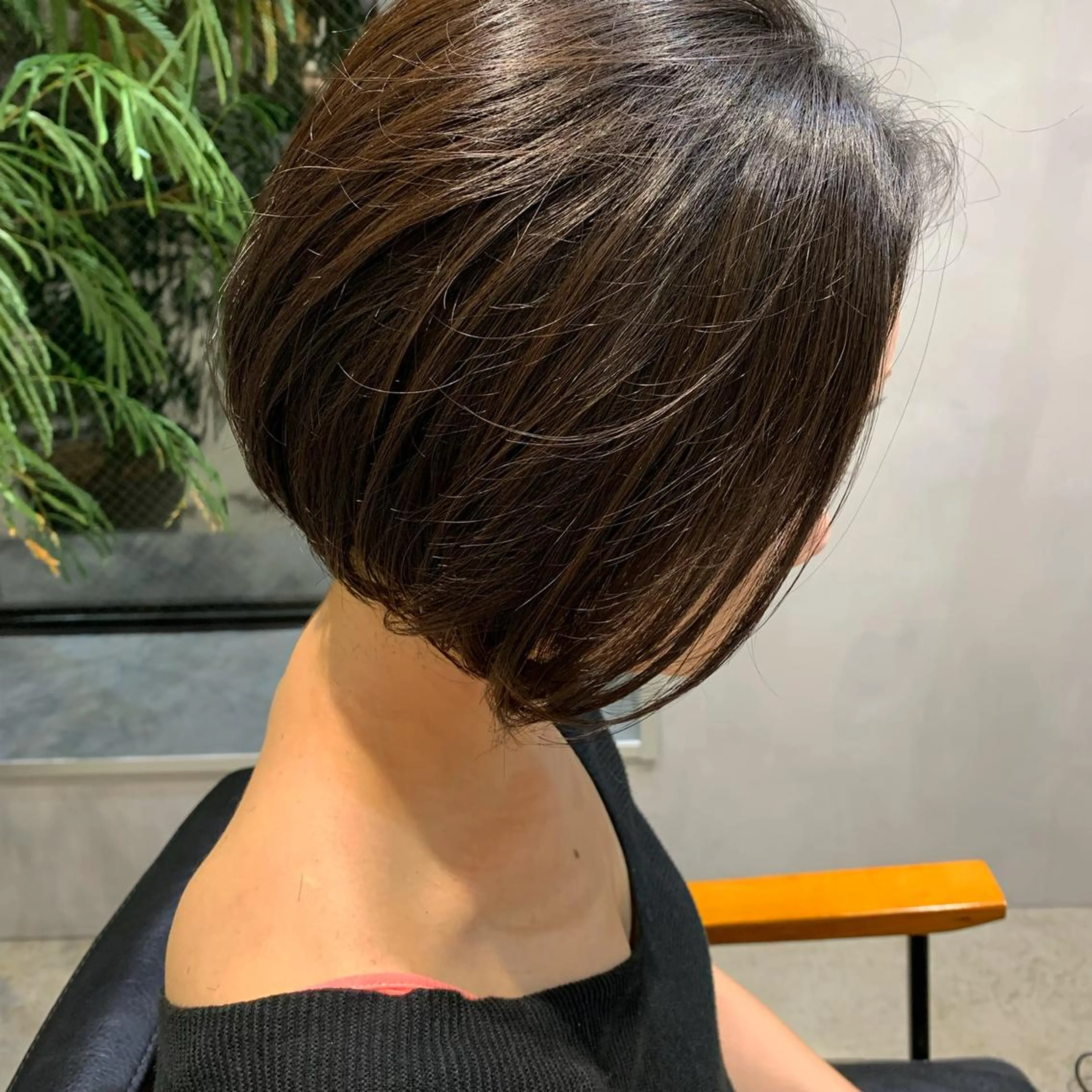 ショート ボブ ヒロミ/アレンジ/ アンニュイ/透け感のヘアスタイル