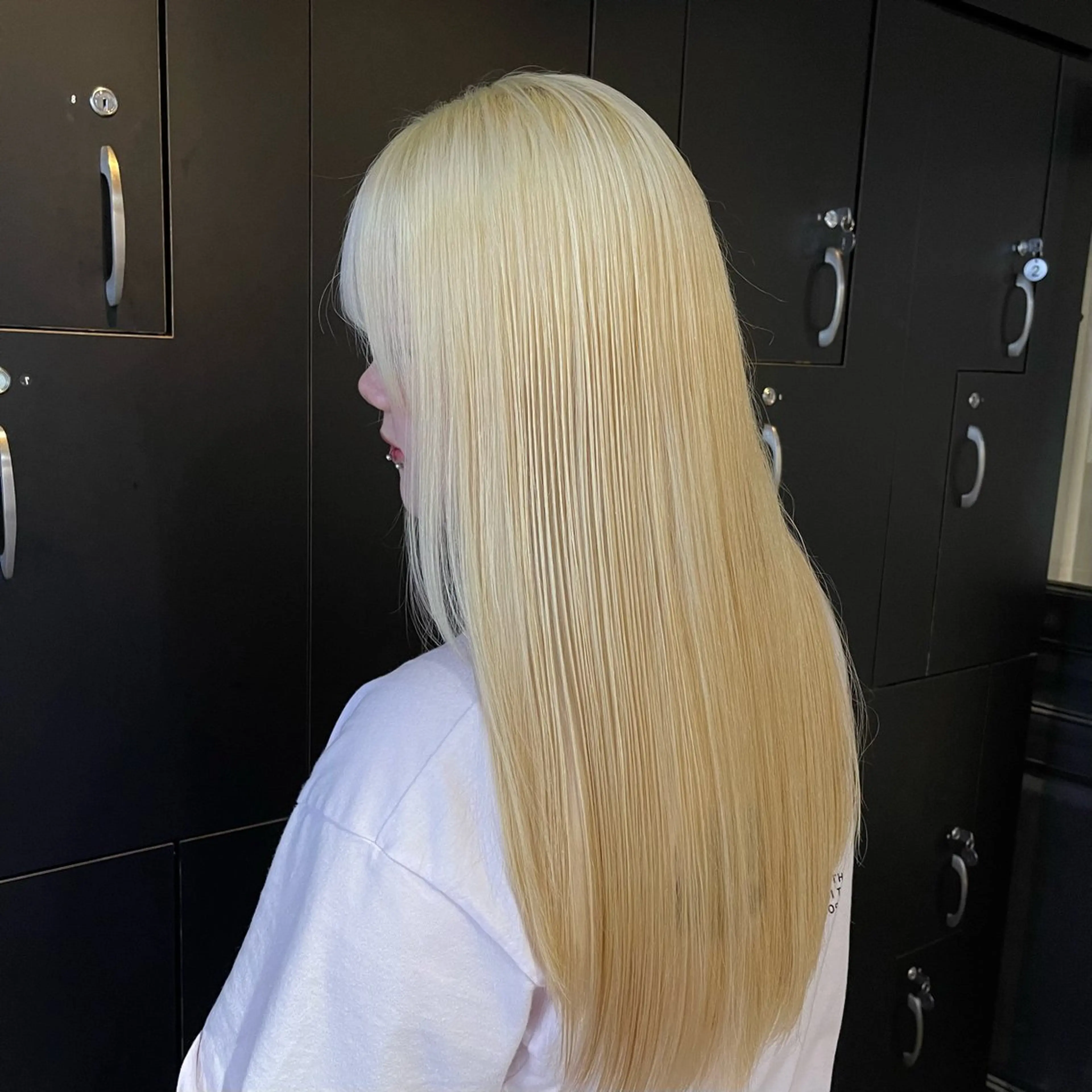 ロング カラー ヘアアレンジ メンズ ヘアカラー トリートメント 🎀淡色×ブリーチ/ ベージュ✨RINOのヘアスタイル