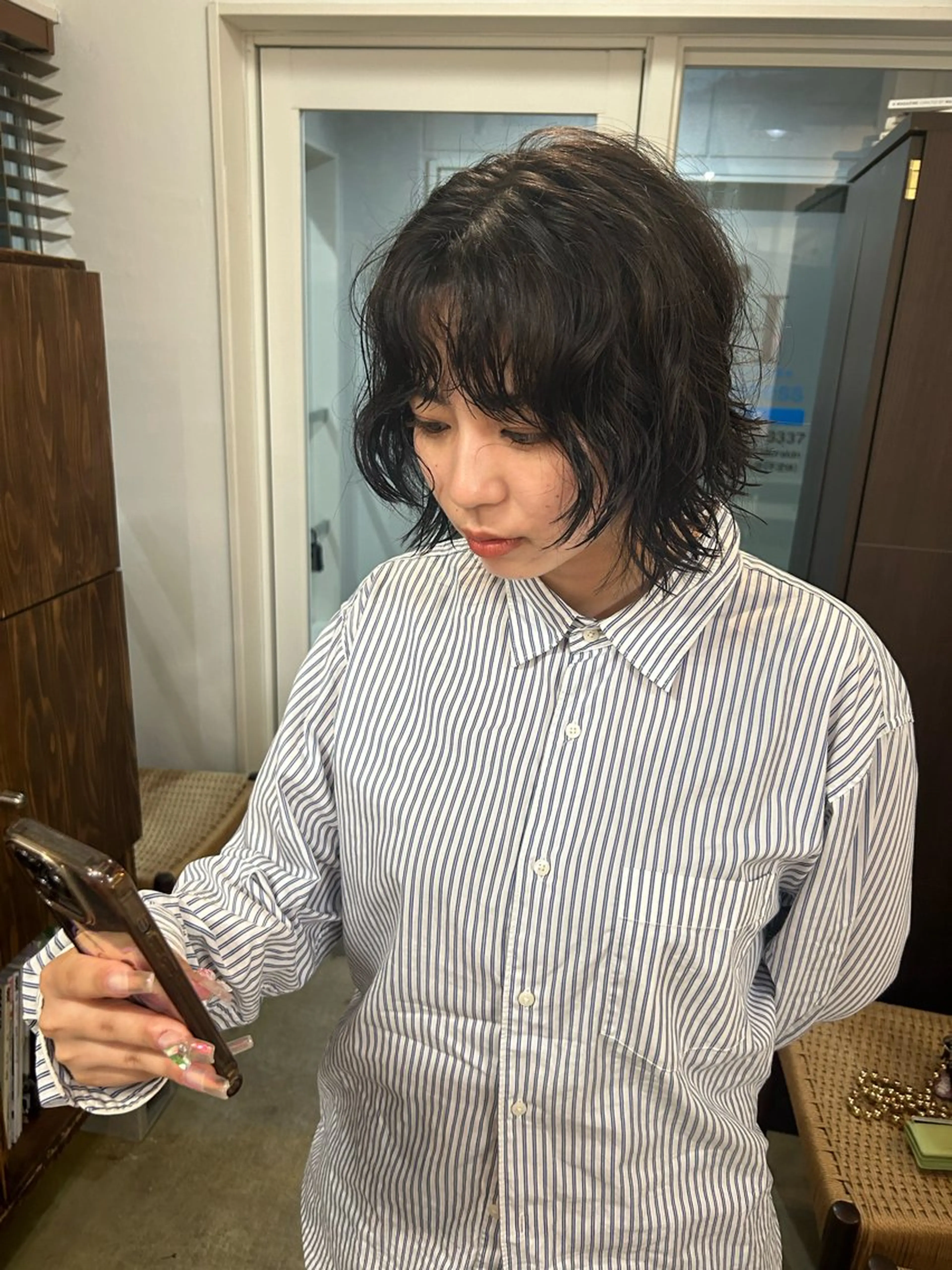 ショート パーマ 韓国レイヤー/ハイ トーン/優太のヘアスタイル